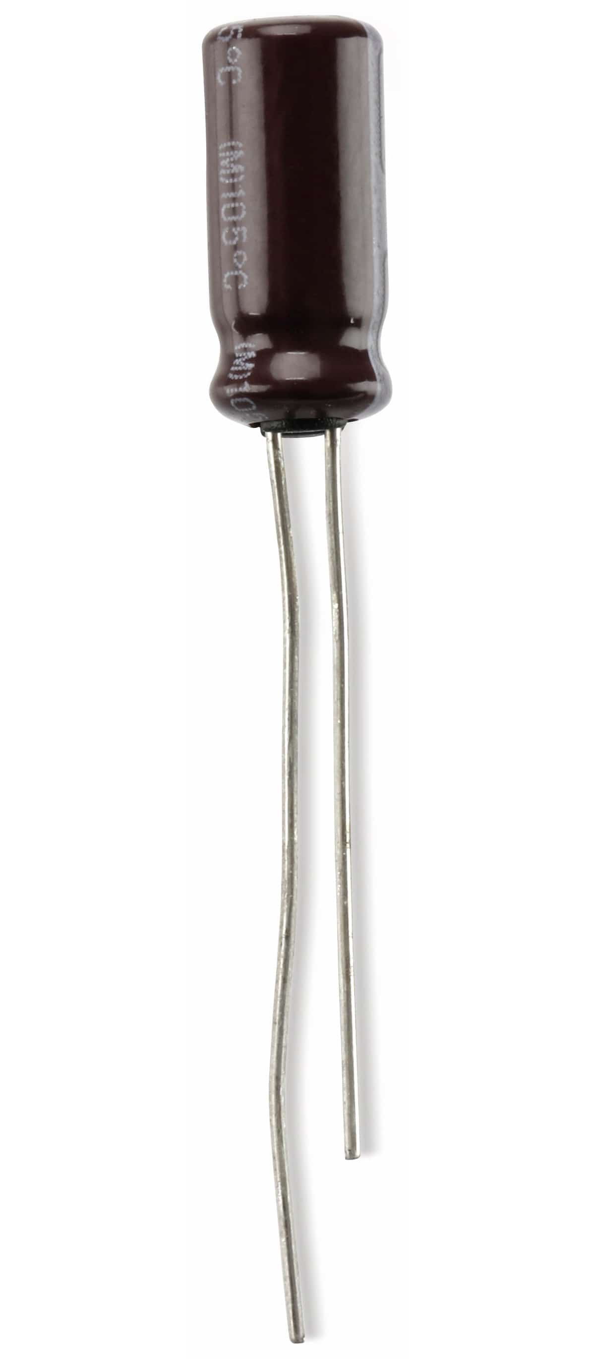 Elko 3,3µF, 50V, radial, RM 2 Elektrolytkondensator, 3,3µF, 50V