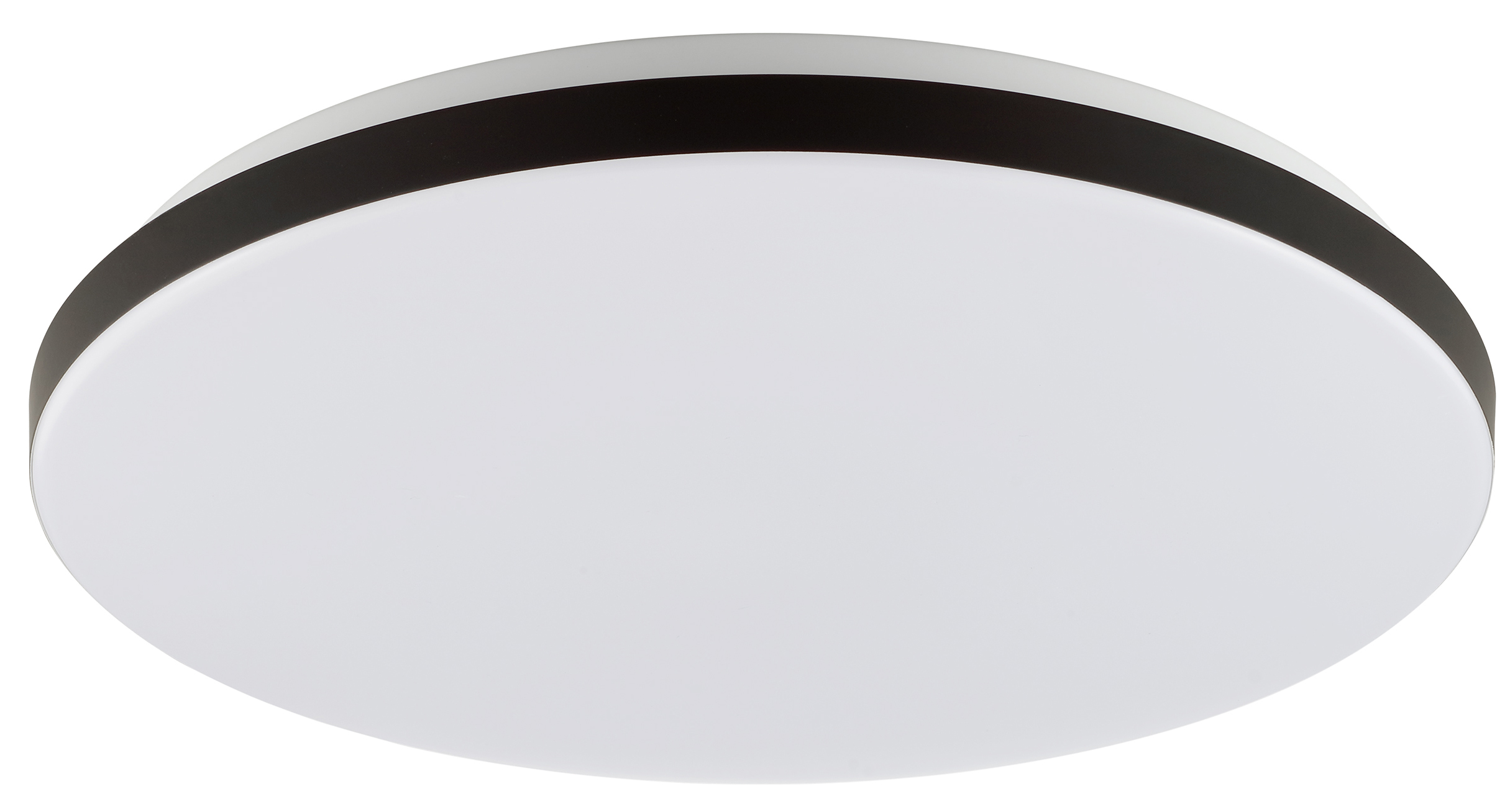 BRILLIANT LED-Deckenleuchte, Ø 39 cm, 20W, CCT, 2400lm, IP20, IC-RGB, mit Fernbedienung, weiß/schwarz LED-Deckenleuchte BRILLIANT, Ø 39 cm, 20W, CCT, 2400lm, IP20, IC-RGB, mit Fernbedienung, weiß/schwarz