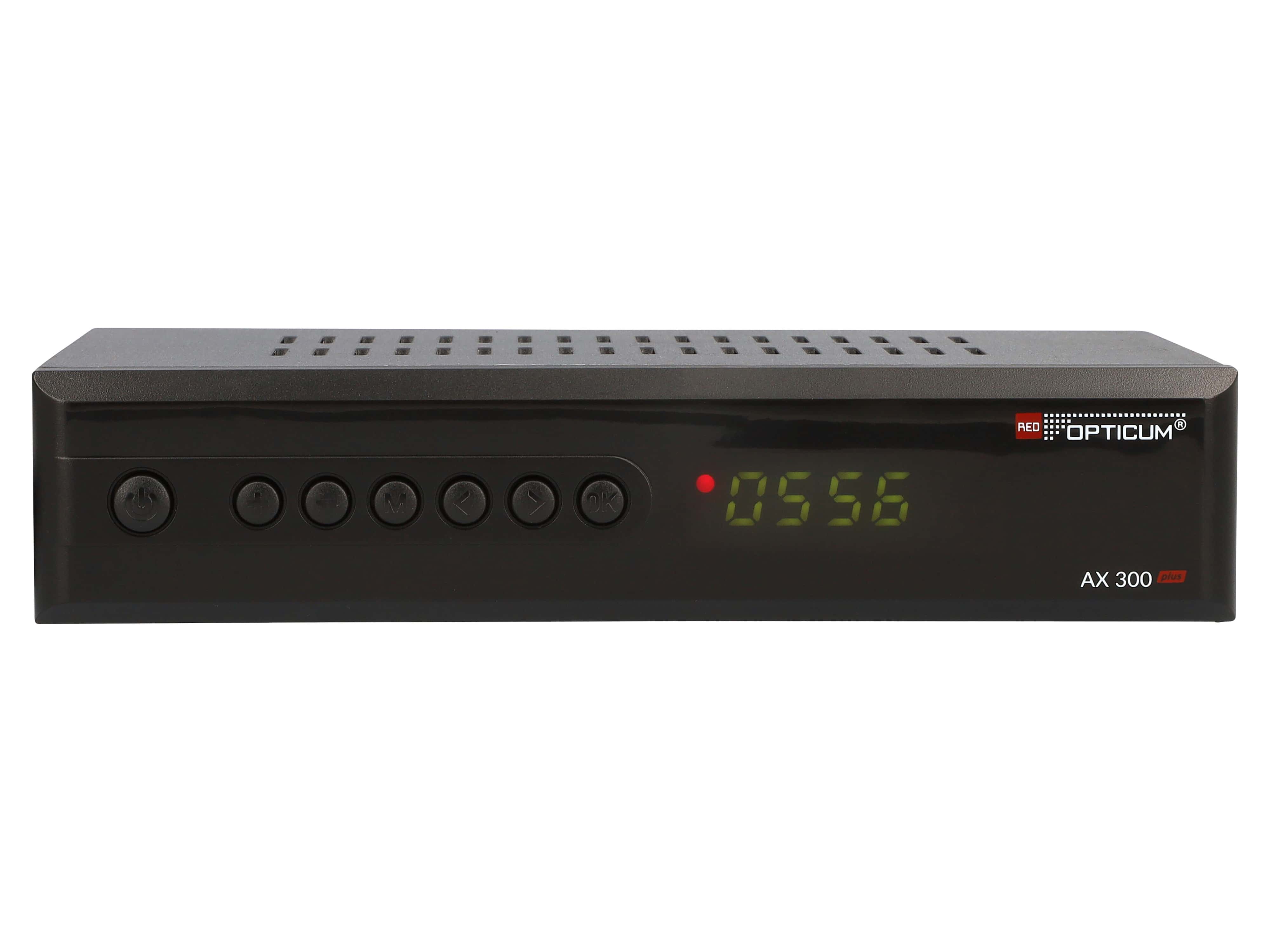 RED OPTICUM DVB-S HDTV-Receiver AX300 Plus, PVRready, schwarz RED OPTICUM DVB-S HDTV-Receiver AX300 Plus, PVRready, schwarz