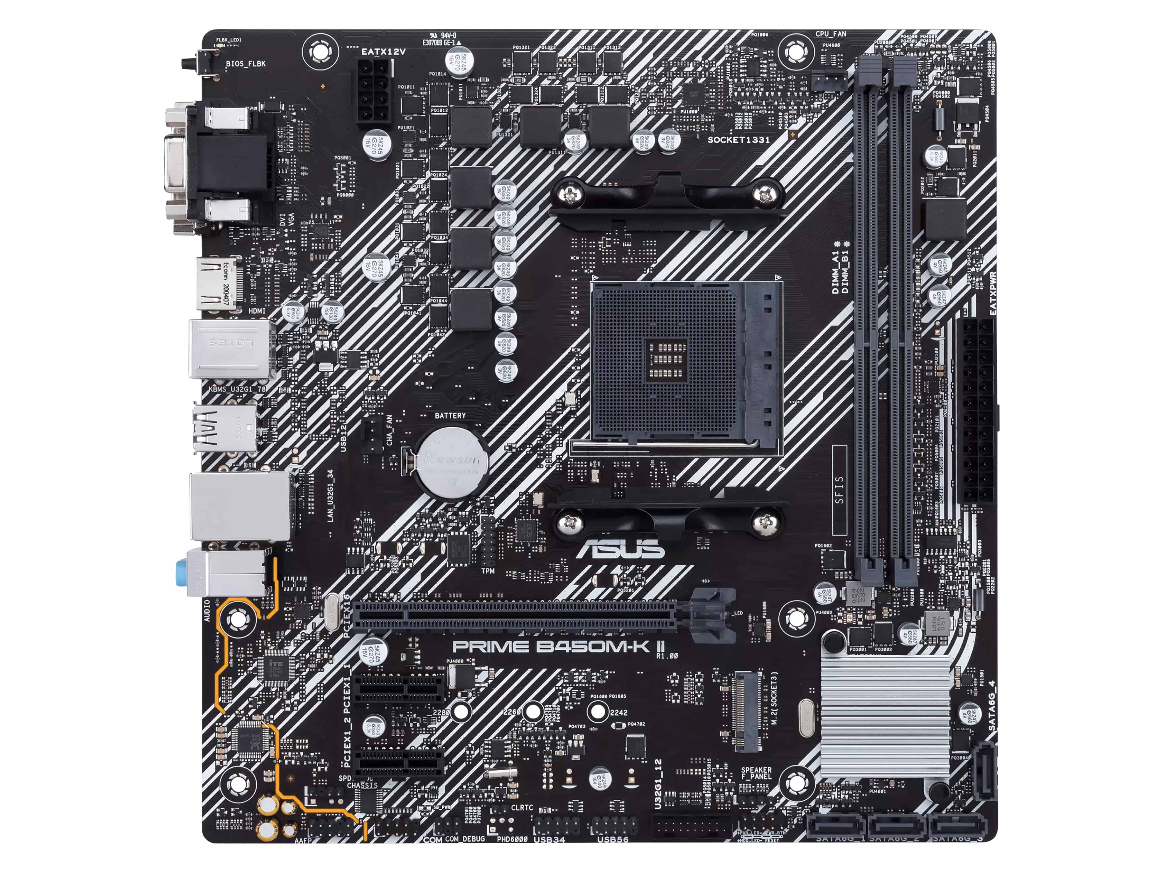 ASUS Mainboard B450M-K II ASUS Mainboard B450M-K II