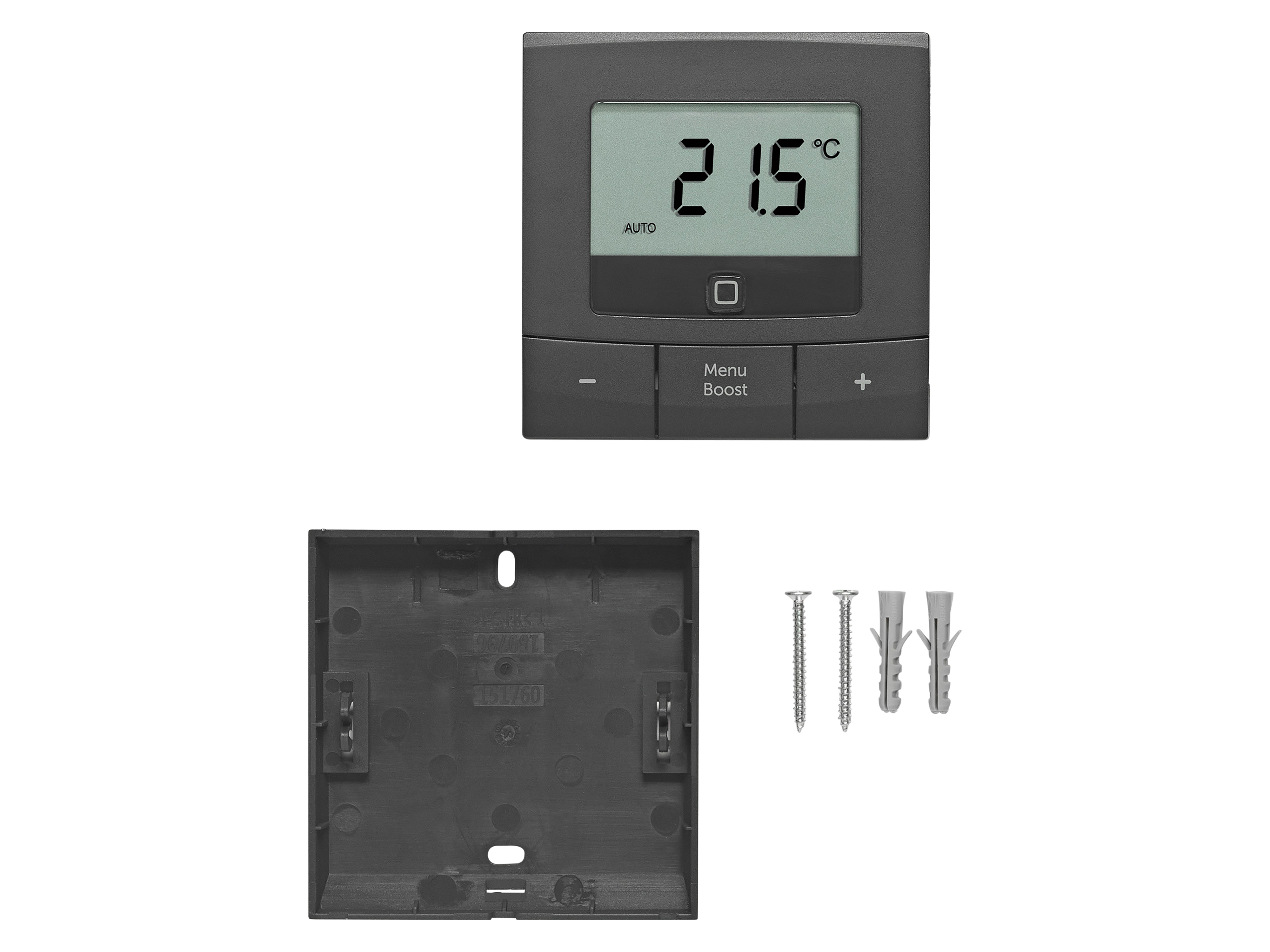 HOMEMATIC IP Smart Home 160554A0, Wandthermostat basic, anthrazit HOMEMATIC IP Smart Home 160554A0, Wandthermostat basic, anthrazit