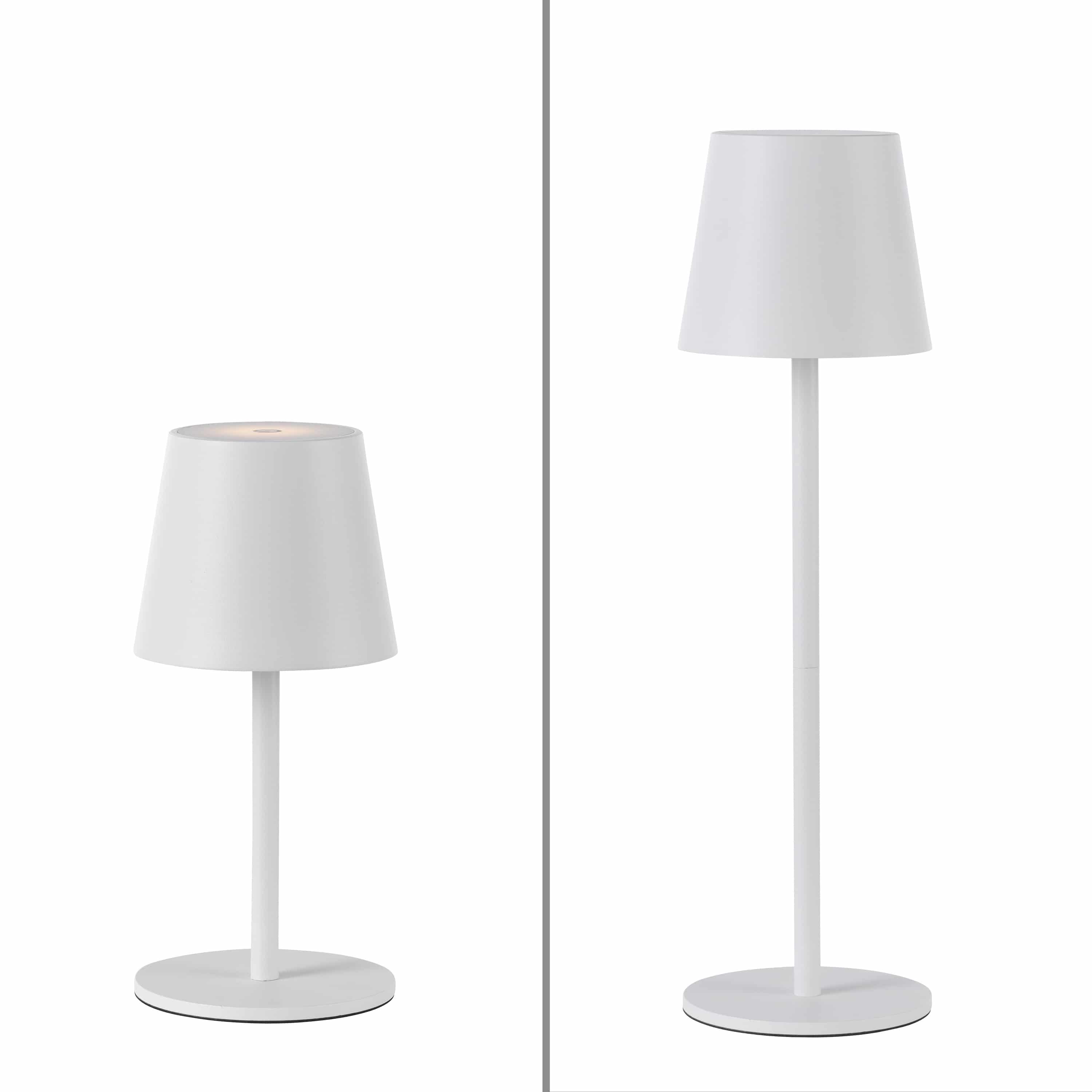 JUST LIGHT LED-Akku-Tischleuchte 19250-16 weiß, 2,5 W, 320 lm, 3000 K, IP54 JUST LIGHT LED-Akku-Tischleuchte 19250-16 weiß, 2,5 W, 320 lm, 3000 K, IP54