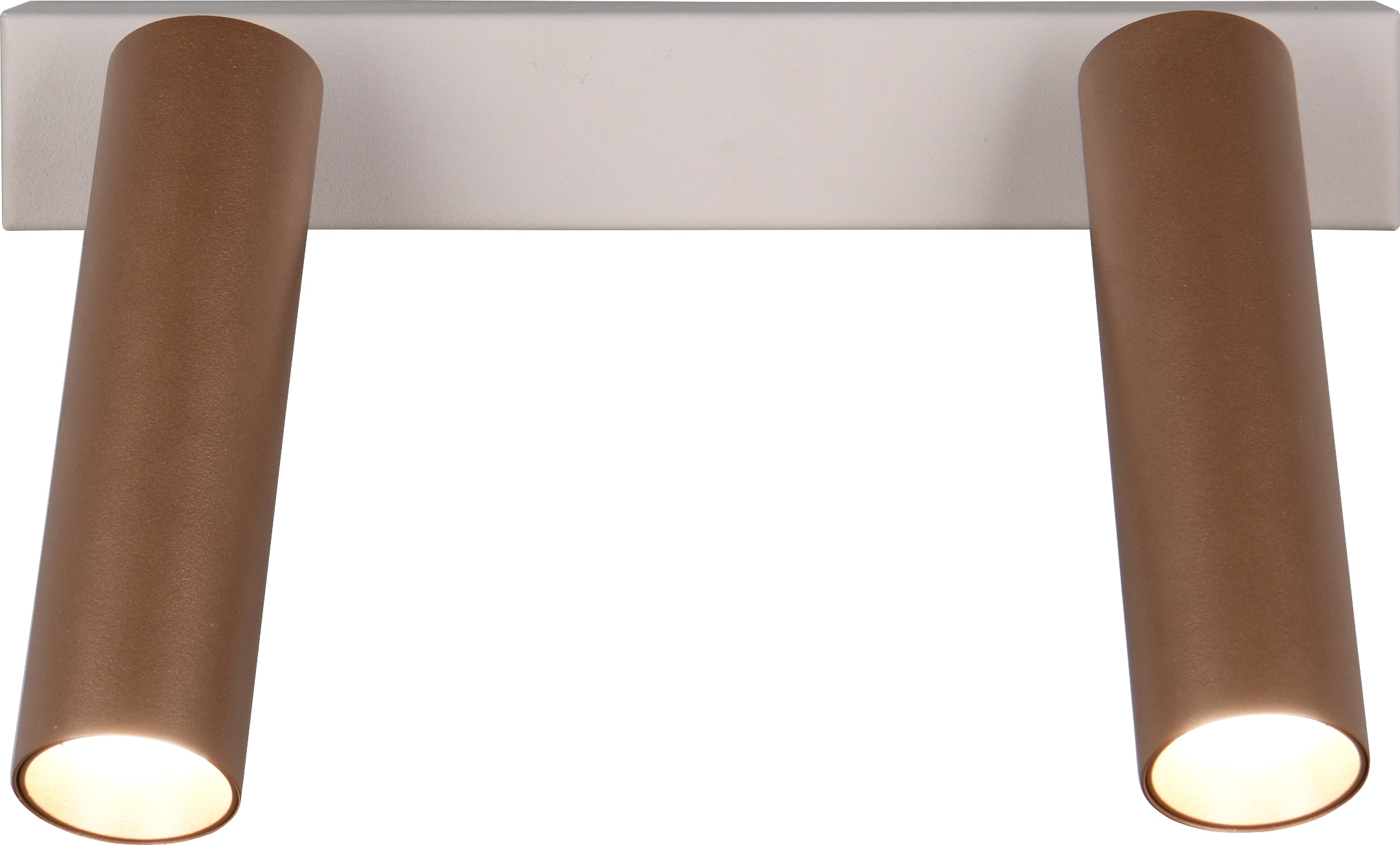 TRIO LED-Spotleuchte AMBALA, 849210265, 2-fach, 2x 5,5 W, 2x 500 ml, coffee TRIO LED-Spotleuchte AMBALA, 849210265, 2-fach, 2x 5,5 W, 2x 500 ml, coffee