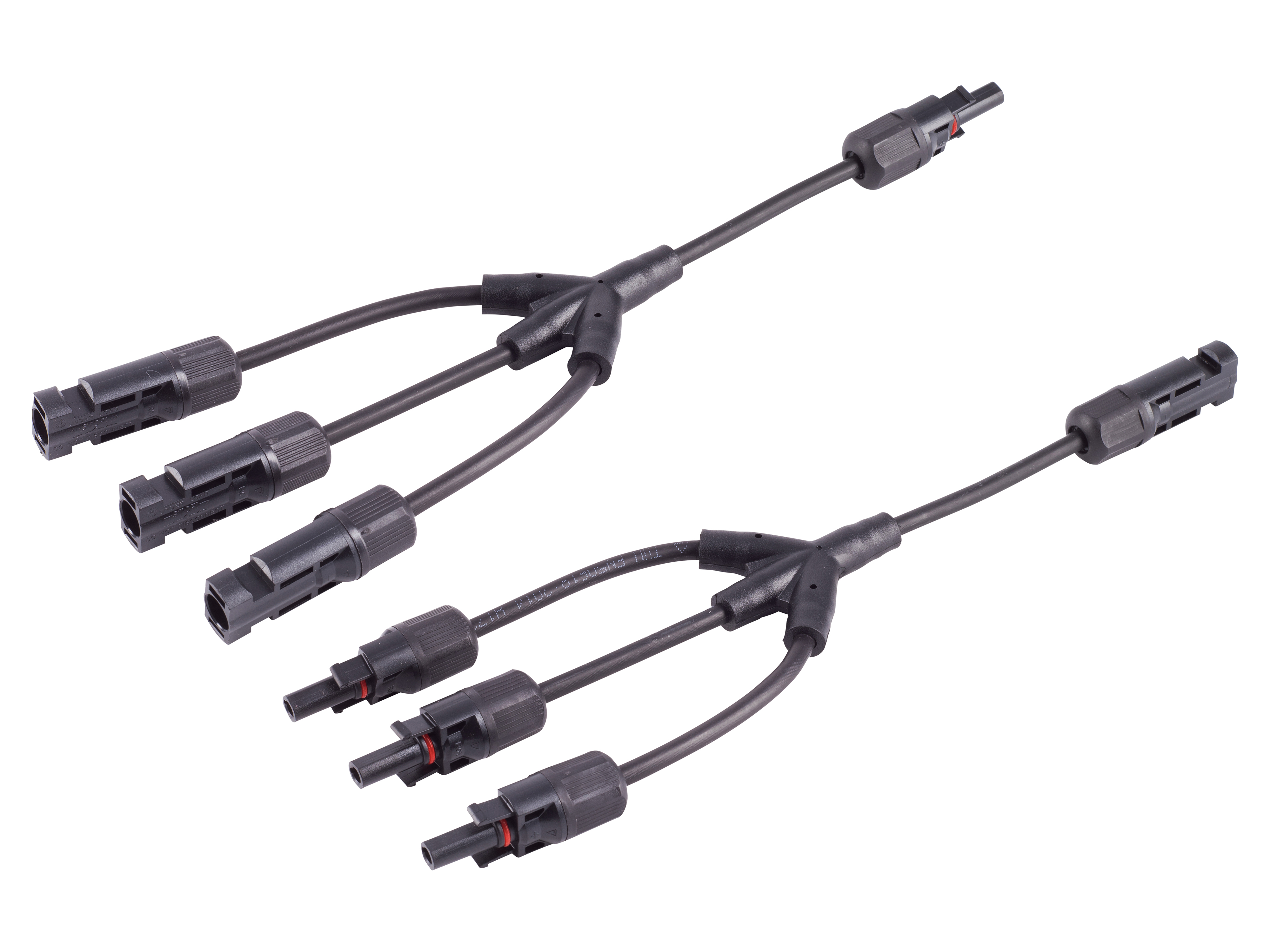 S-IMPULS MC4 T-Adapterkabel Set, 3/1, 4mm², schwarz/schwarz, 30 cm S-Impuls MC4 T-Adapterkabel Set, 3/1, 4mm², schwarz/schwarz, 30 cm