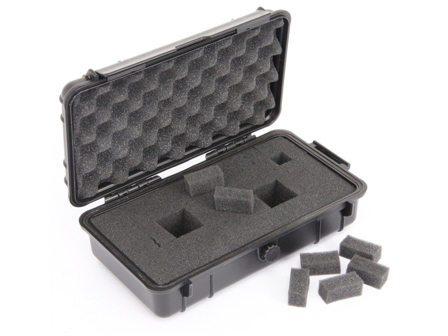 Kunststoff-Gerätekoffer, 230x135x70 mm, schwarz Kunststoff-Gerätekoffer, 230x135x70 mm, schwarz