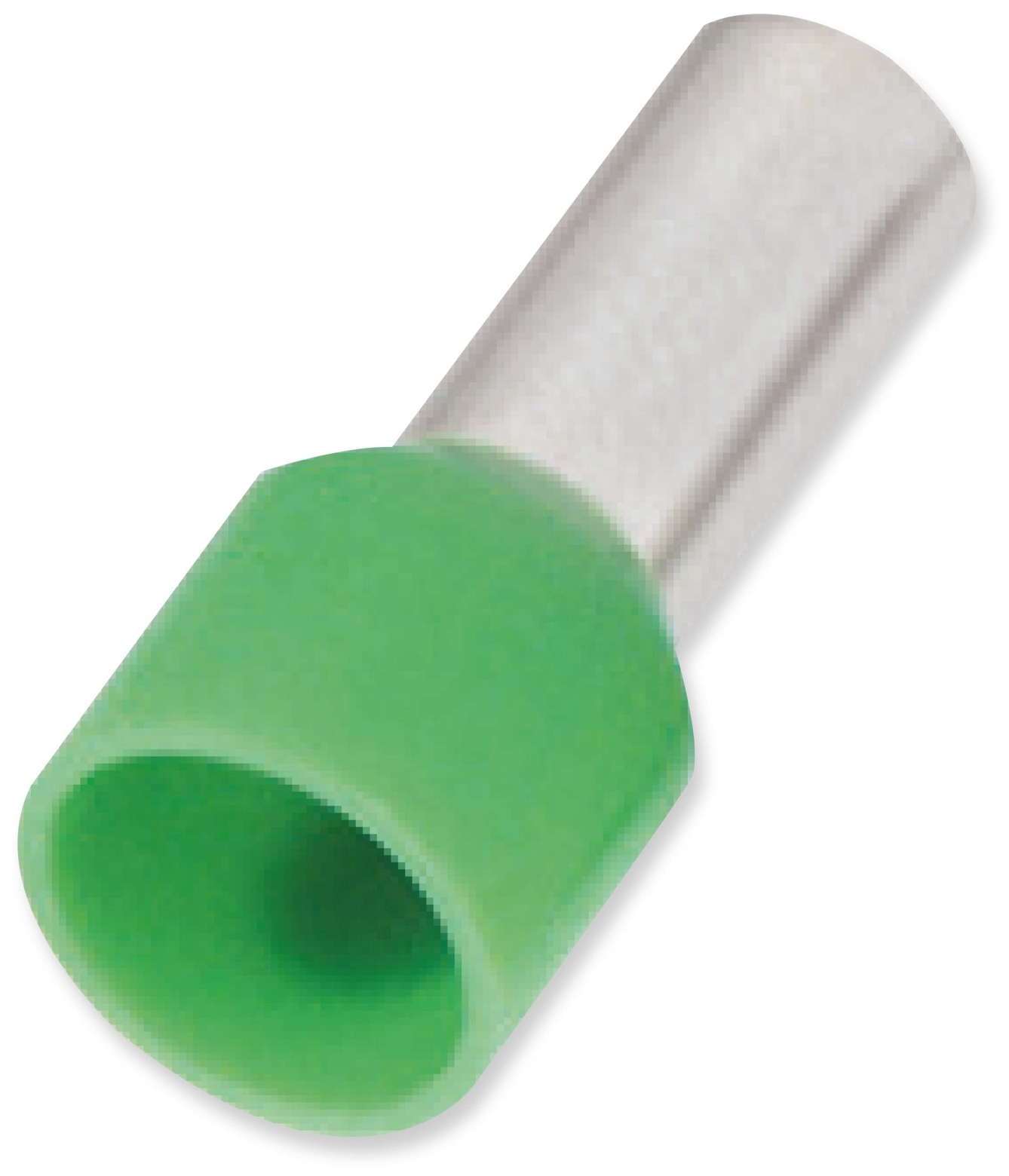 Aderendhülsen, 16 mm², 10 Stück, 12 mm, grün Aderendhülsen, 16 mm², 10 Stück, 12 mm, grün