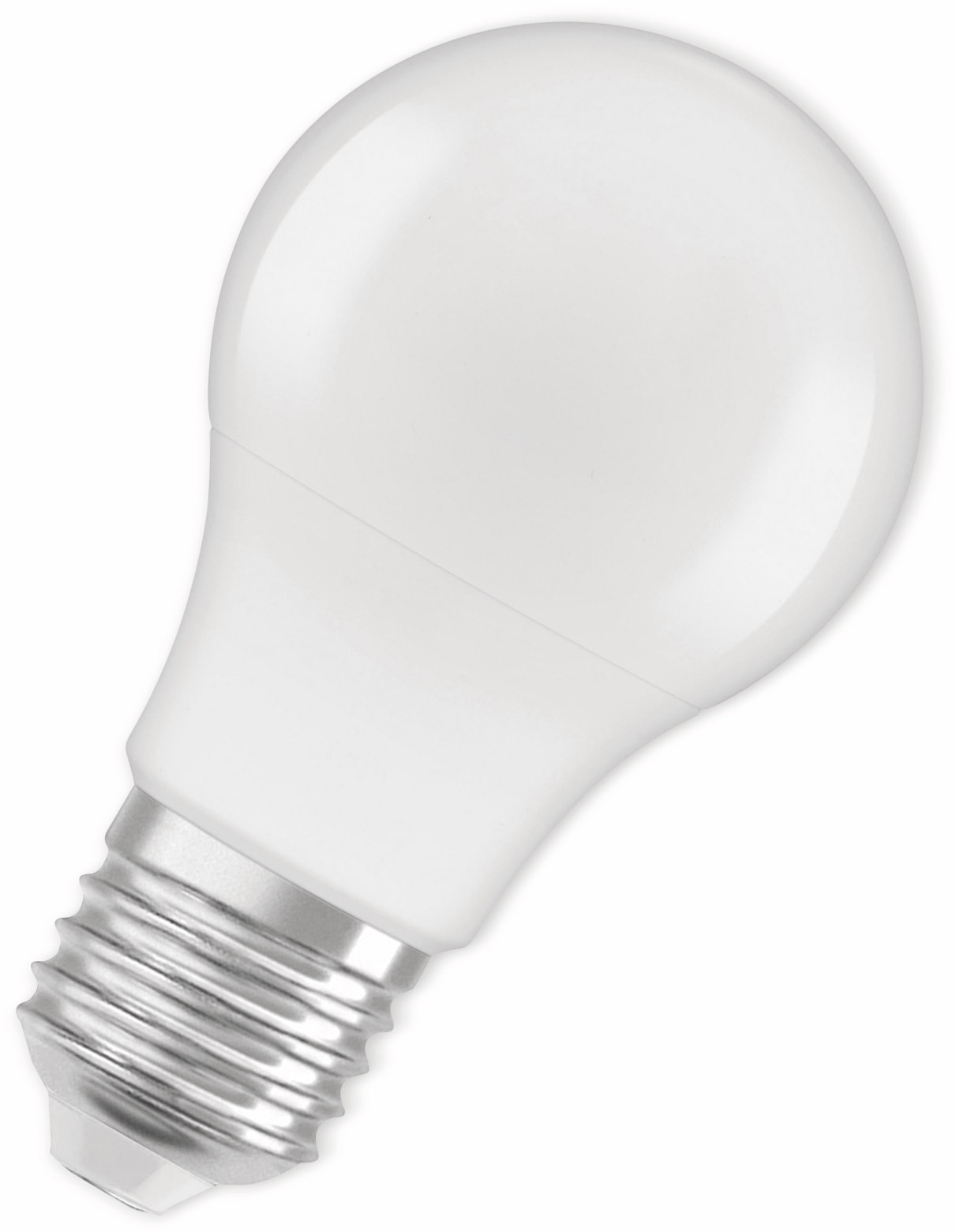 OSRAM LED-Lampe, E27, 4,9 W, 470 lm, 2700 K, A55 Matt, Ø 55 mm OSRAM LED-Lampe, E27, 4,9 W, 470 lm, 2700 K
