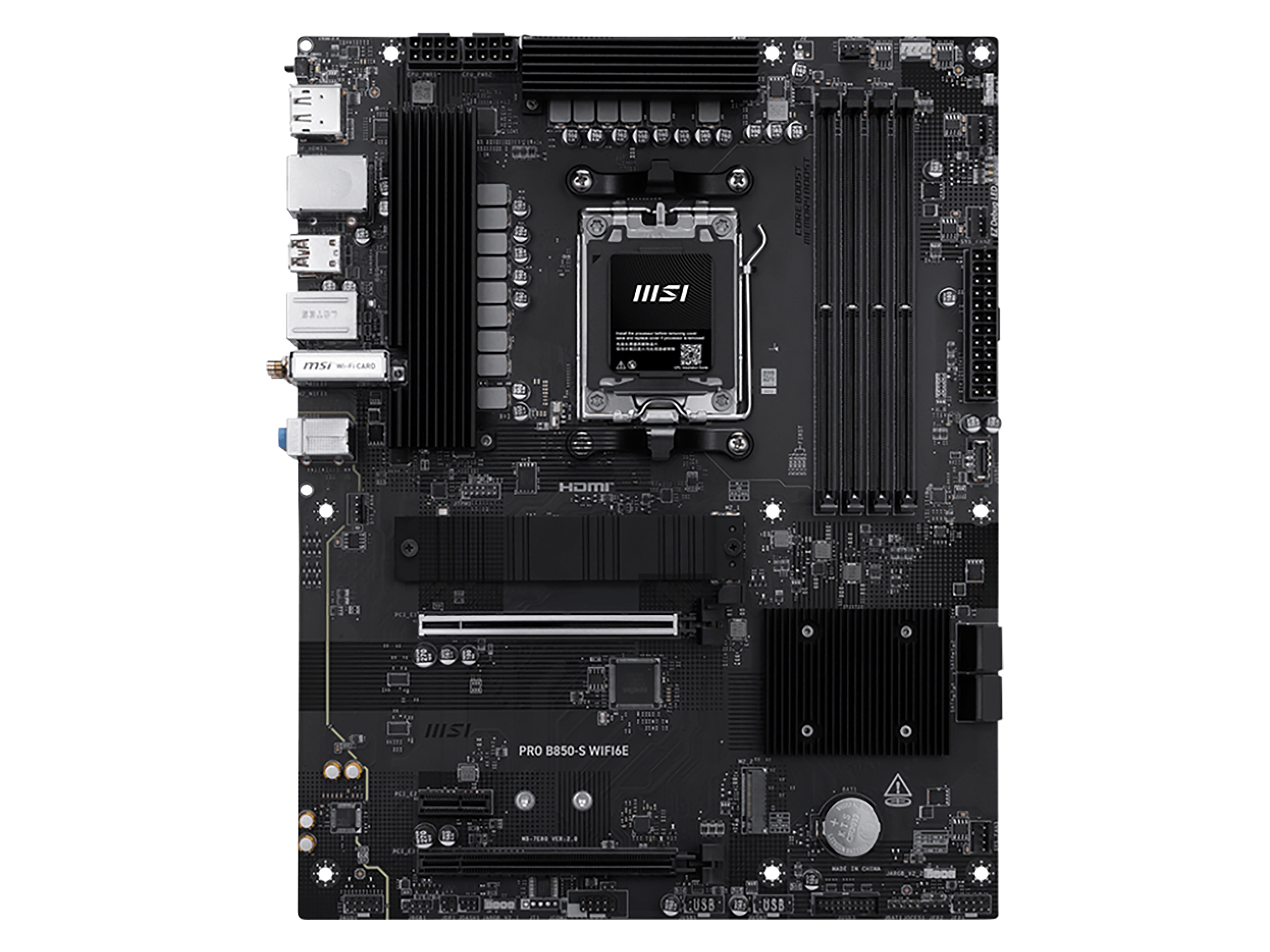 MSI Mainboard Pro B850-S WiFi6E