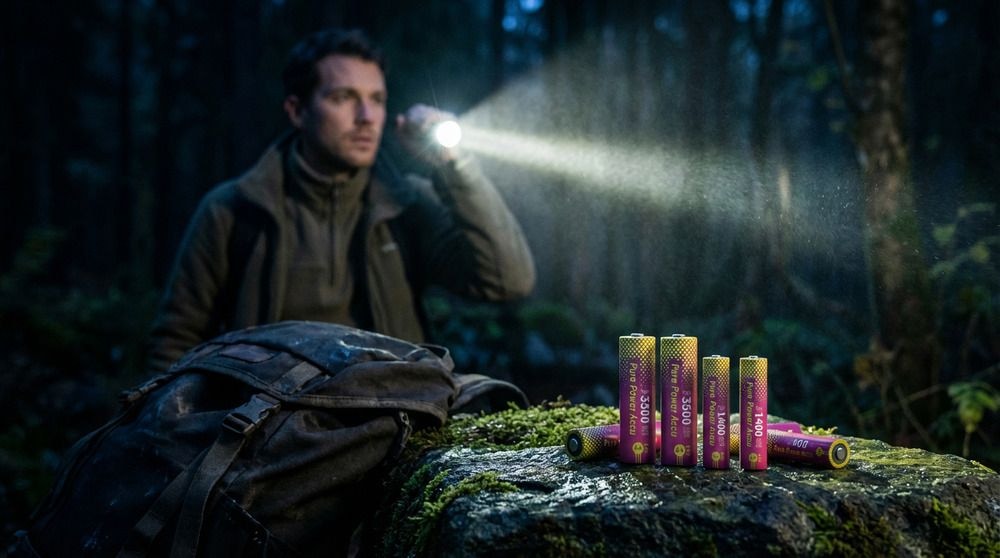 ANSMANN Li-Ion Akkus, Mignon AA, Typ 3500 (min. 3250 mAh), 4 Stück Li-Lon Akkus ANSMANN, Mignon AA, Typ 3500 (min. 3250 mAh), 4 Stück