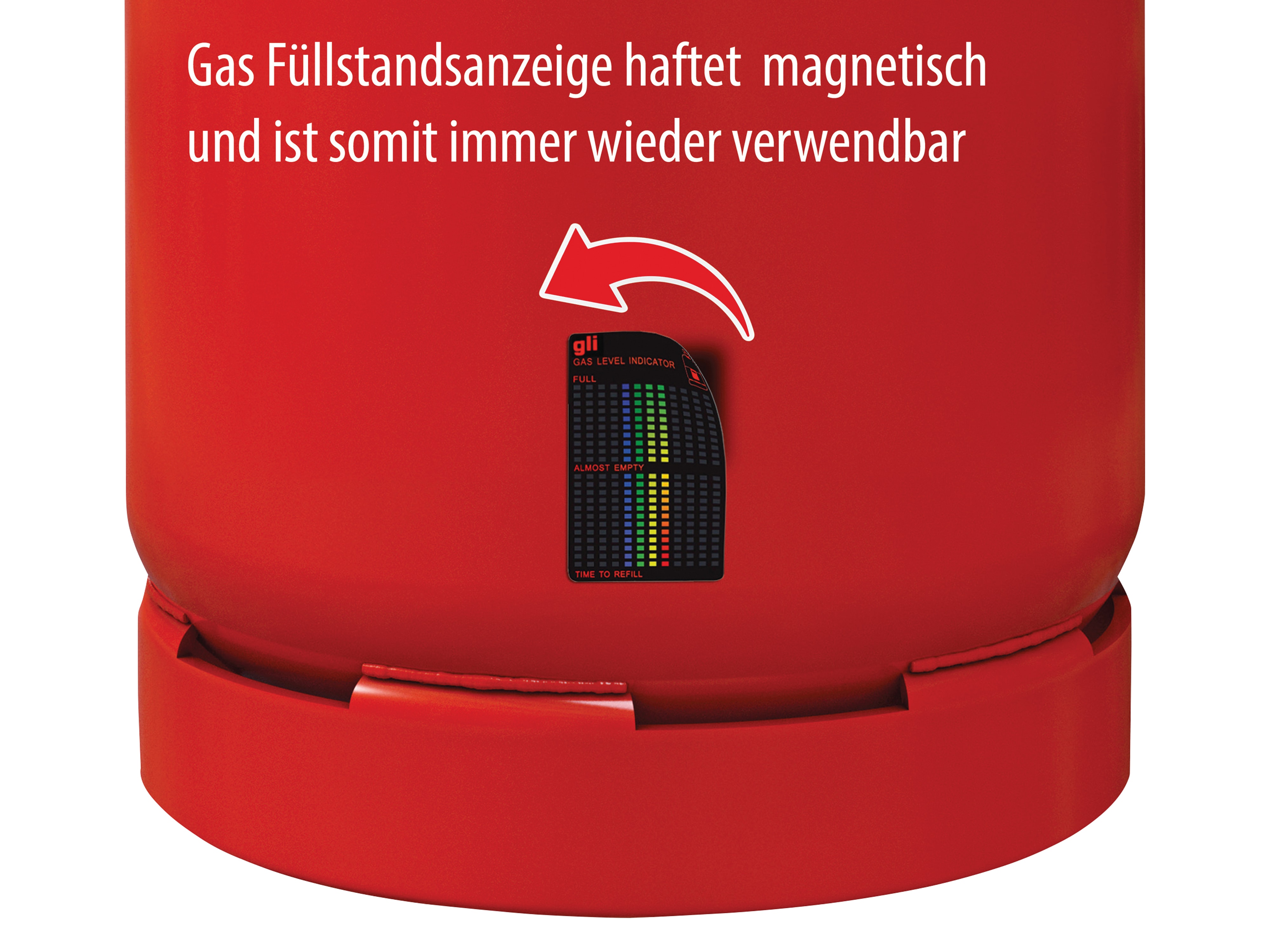 CALIMA CAMPING EQUIPMENT Gas Füllstandsanzeige 46065 CALIMA CAMPING EQUIPMENT Gas Füllstandsanzeige 46065