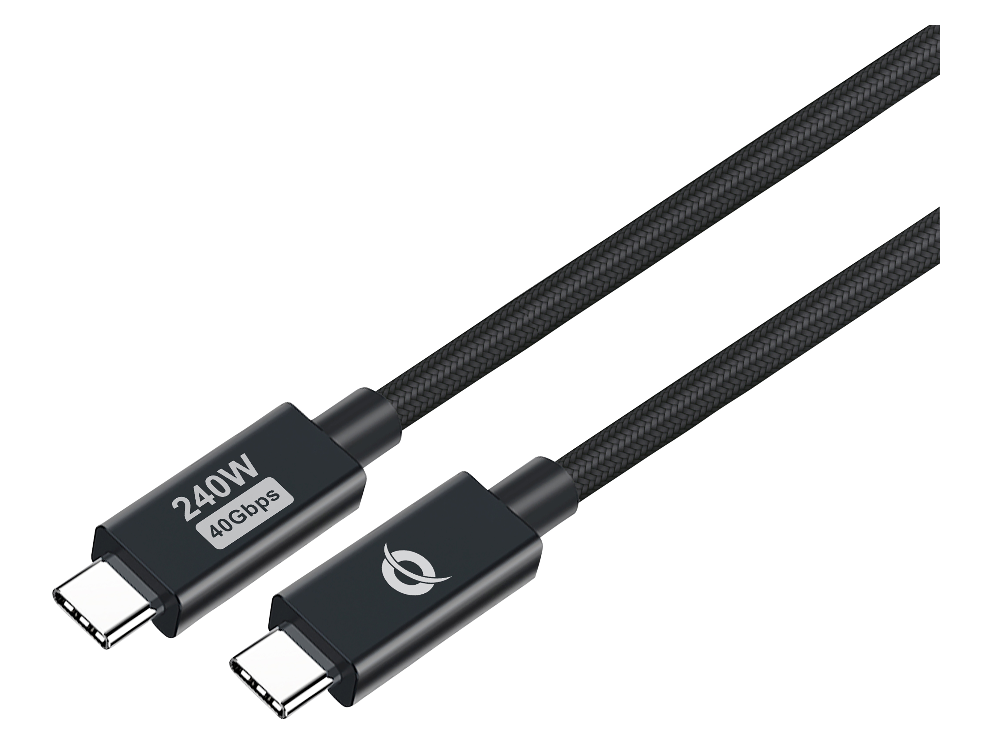 CONCEPTRONIC USB-C Kabel ETTA04B20 240W 2m schwarz 8k CONCEPTRONIC USB-C Kabel ETTA04B20 240W 2m schwarz 8k