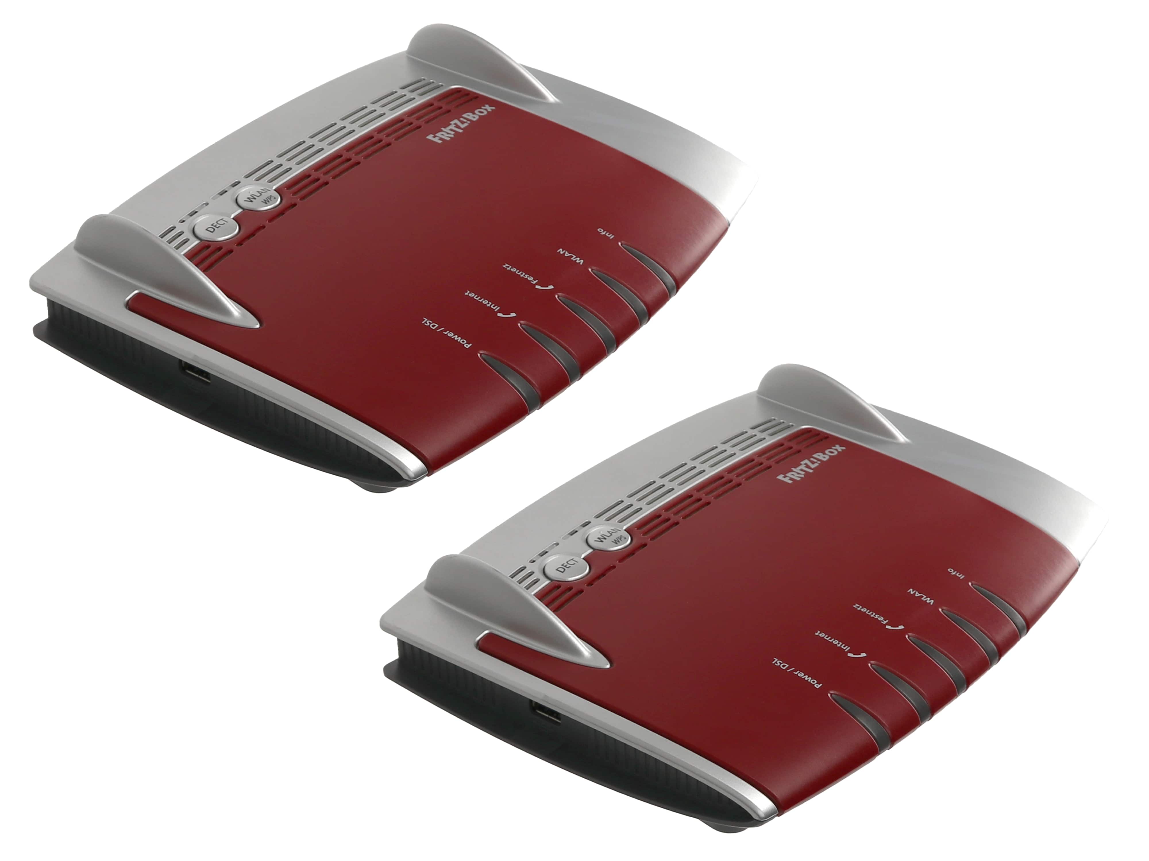 AVM FRITZ!Box Fon WLAN 7490, Refurbished, 2 Stück
