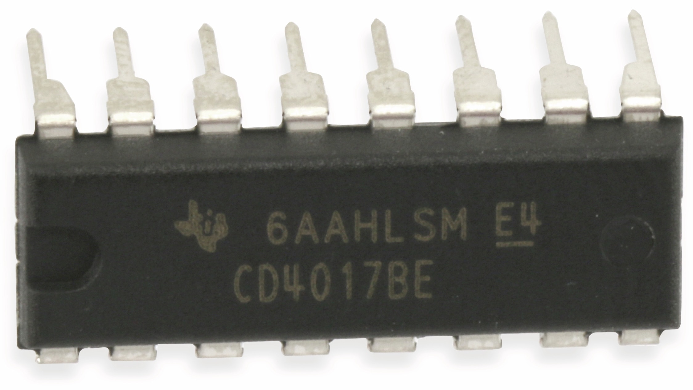 TEXAS INSTRUMENTS Dec Count CD4017BE, TEXAS INSTRUMENTS Dec Count CD4017BE,