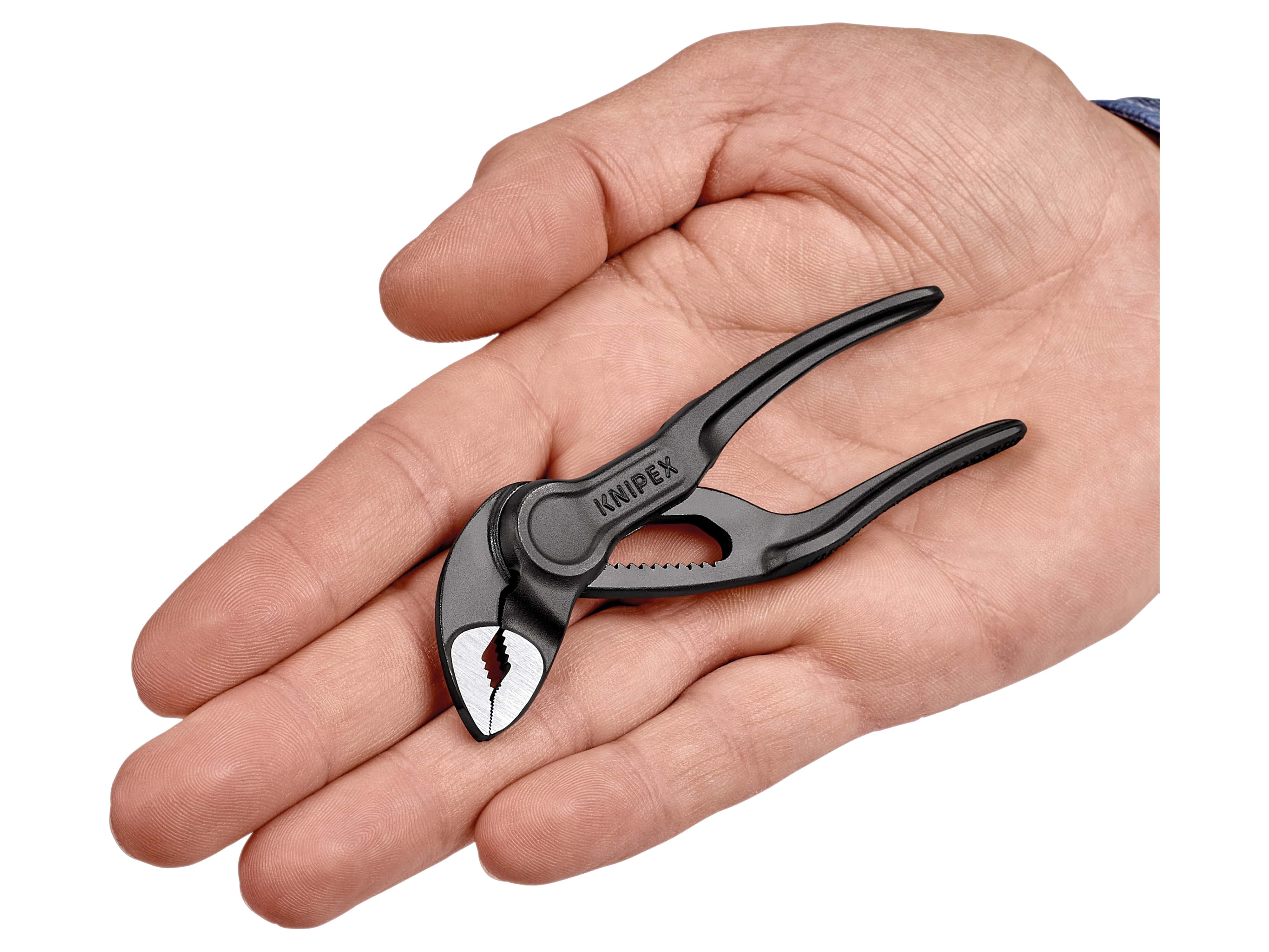 KNIPEX Wasserpumpenzange, Cobra® XS, 100 mm, 87 00 100 KNIPEX Wasserpumpenzange, Cobra® XS, 100 mm, 87 00 100