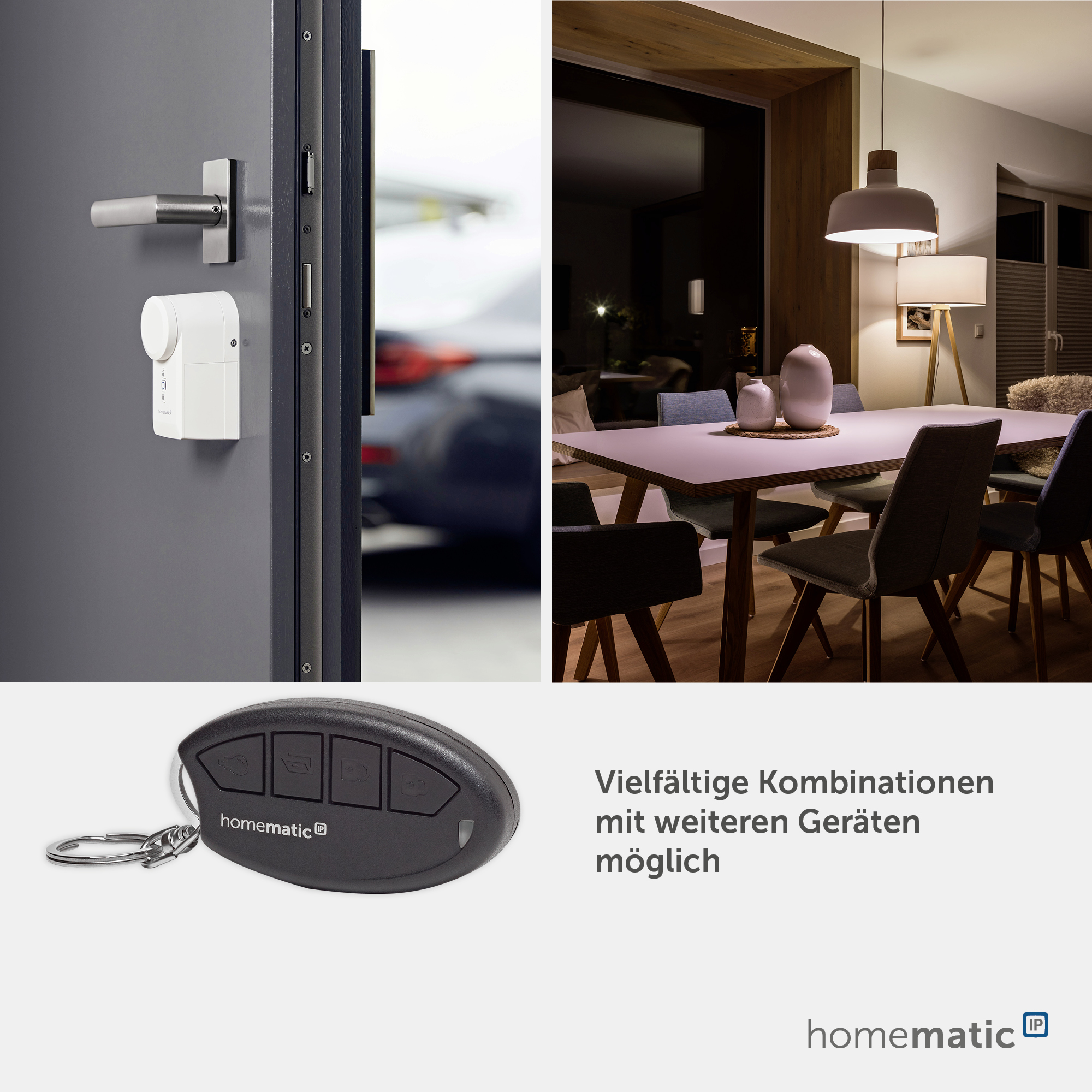 HOMEMATIC IP Smart Home 142561A0, Schlüsselbundfernbedienung - Zutritt HOMEMATIC IP Smart Home 142561A0, Schlüsselbundfernbedienung - Zutritt