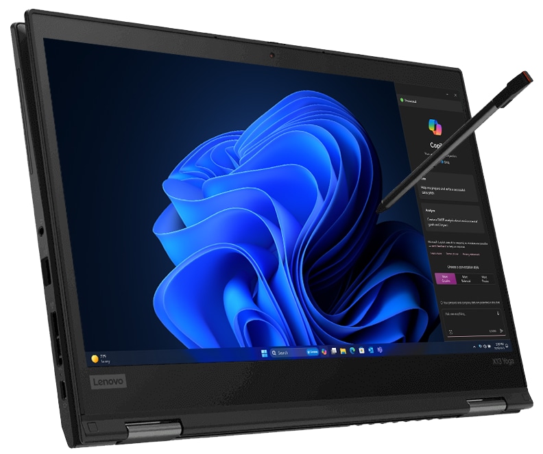 LENOVO Notebook THINKPAD X13 YOGA, 33,78 cm (13,3"), i5, 16GB, 256GB, Win11Pro, gebraucht LENOVO Notebook THINKPAD X13 YOGA, 33,78 cm (13,3"), i5, 16GB, 256GB, Win11Pro, refurbished