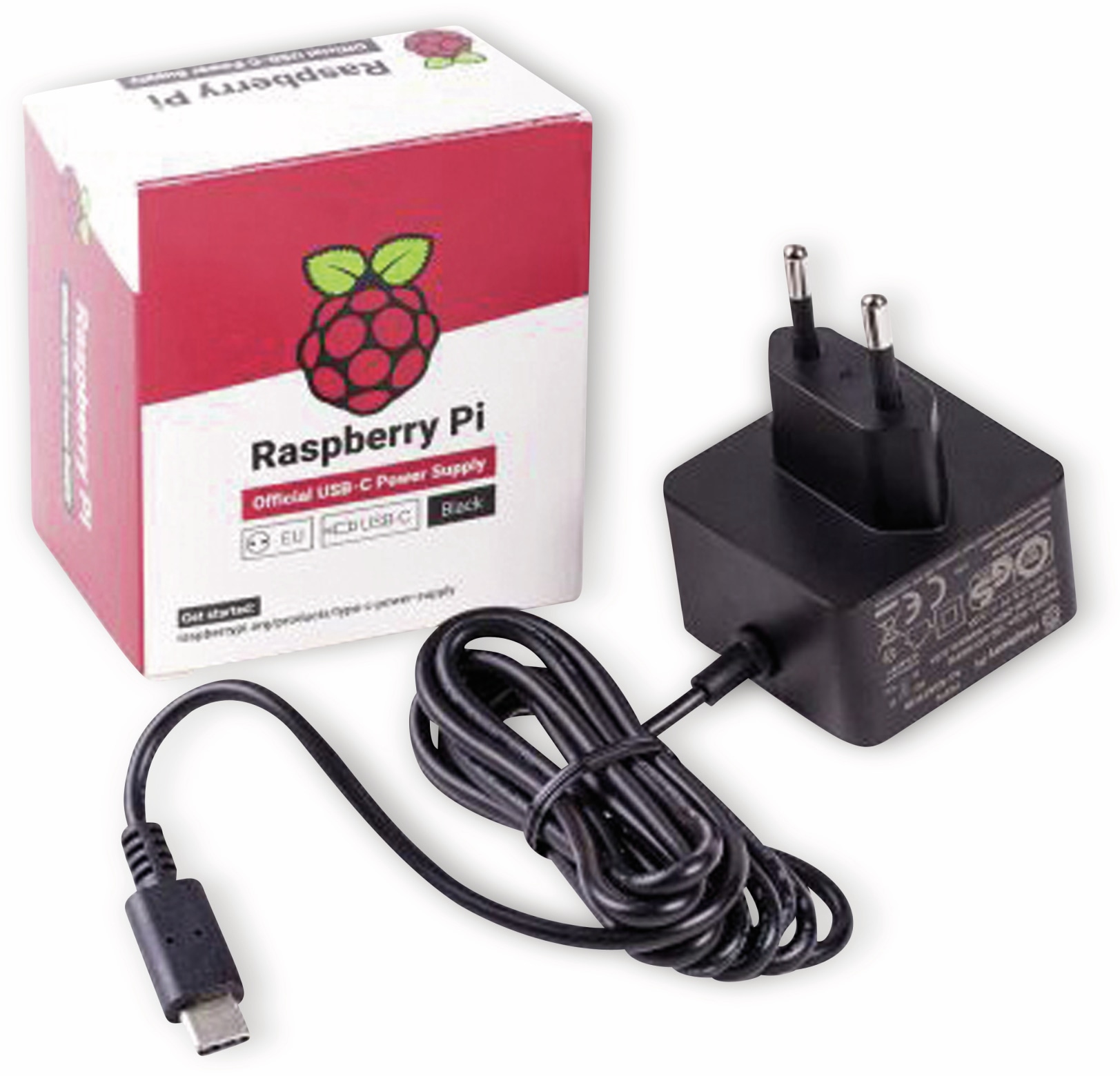 RASPBERRY PI 4 Model B Netzteil, Schwarz RASPBERRY PI 4 Model B Netzteil, Schwarz