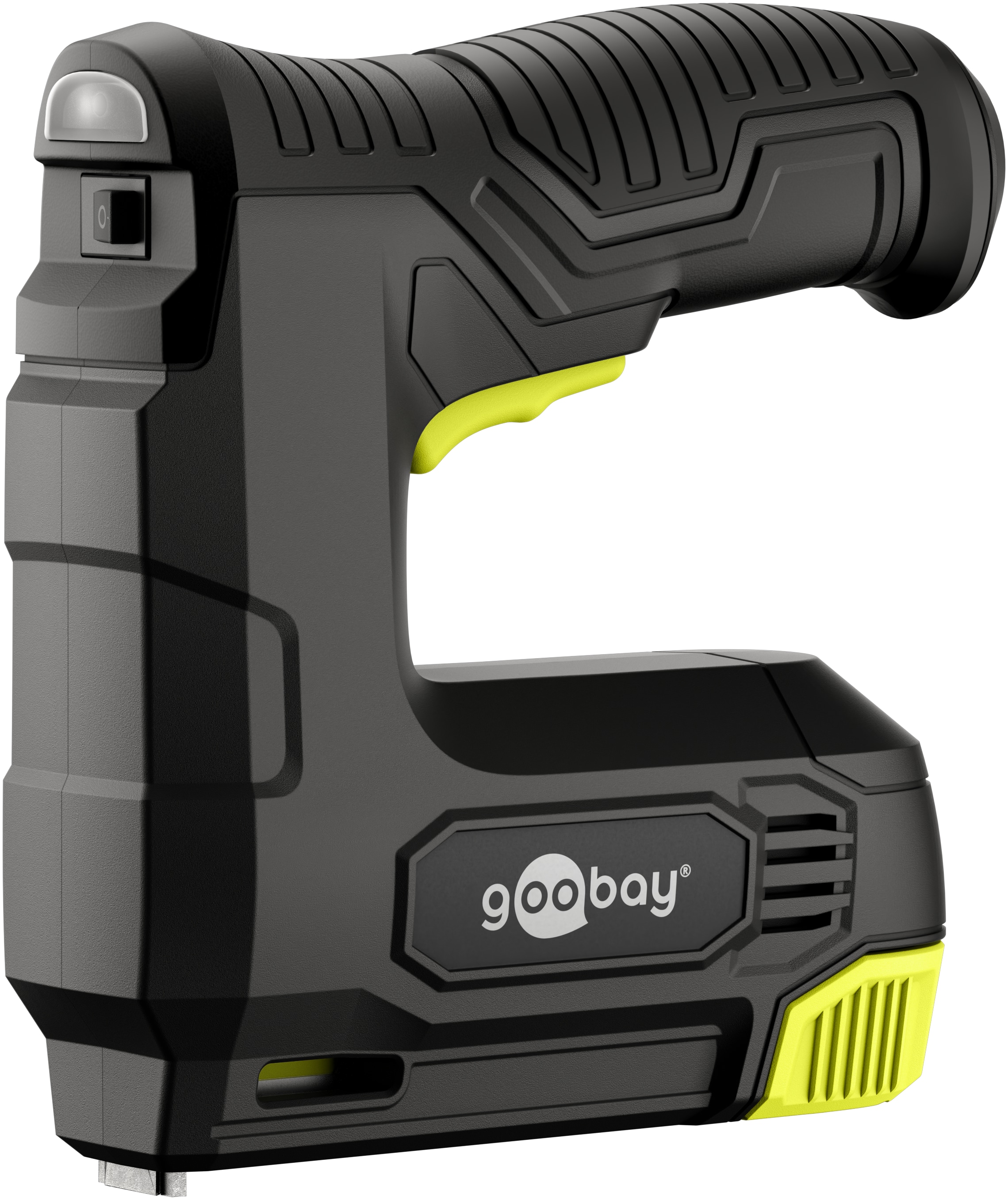 GOOBAY TOOLS 2in1 Akku-Tacker, 77819, mit 2.000 Tackernadeln und 500 Nägeln GOOBAY TOOLS 2in1 Akku-Tacker, 77819, mit 2.000 Tackernadeln und 500 Nägeln