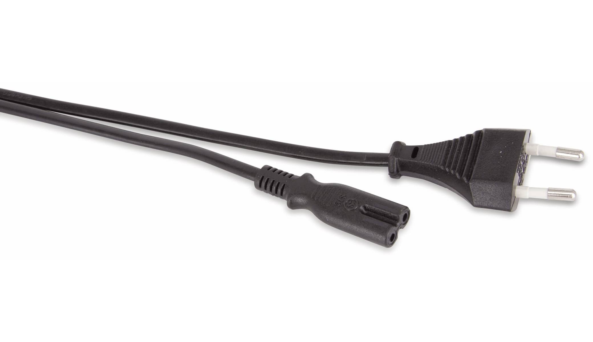 GOOBAY Euro-Netzkabel, 3 m, schwarz GOOBAY Euro-Netzkabel, 3 m