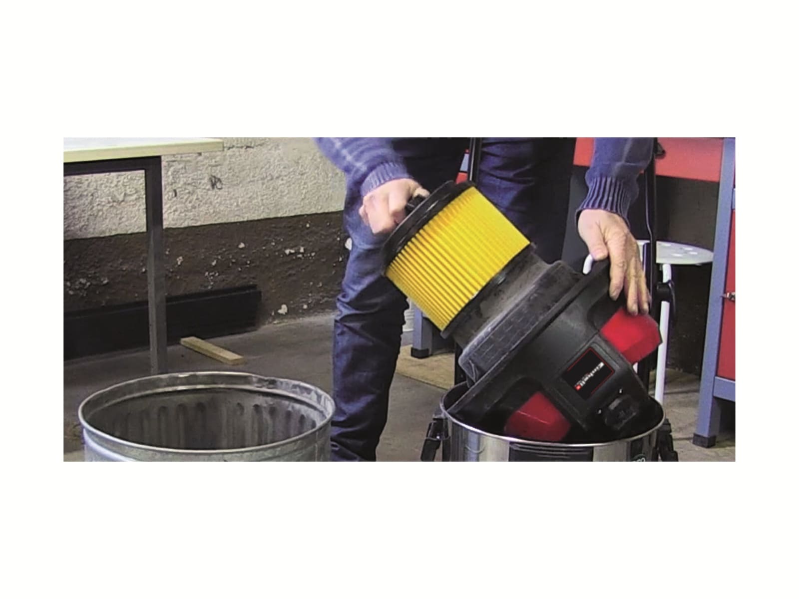 EINHELL Faltenfilter mit Schraubdeckel 2351113, für Nass- und Trockensauger EINHELL Faltenfilter mit Schraubdeckel 2351113, für Nass- und Trockensauger