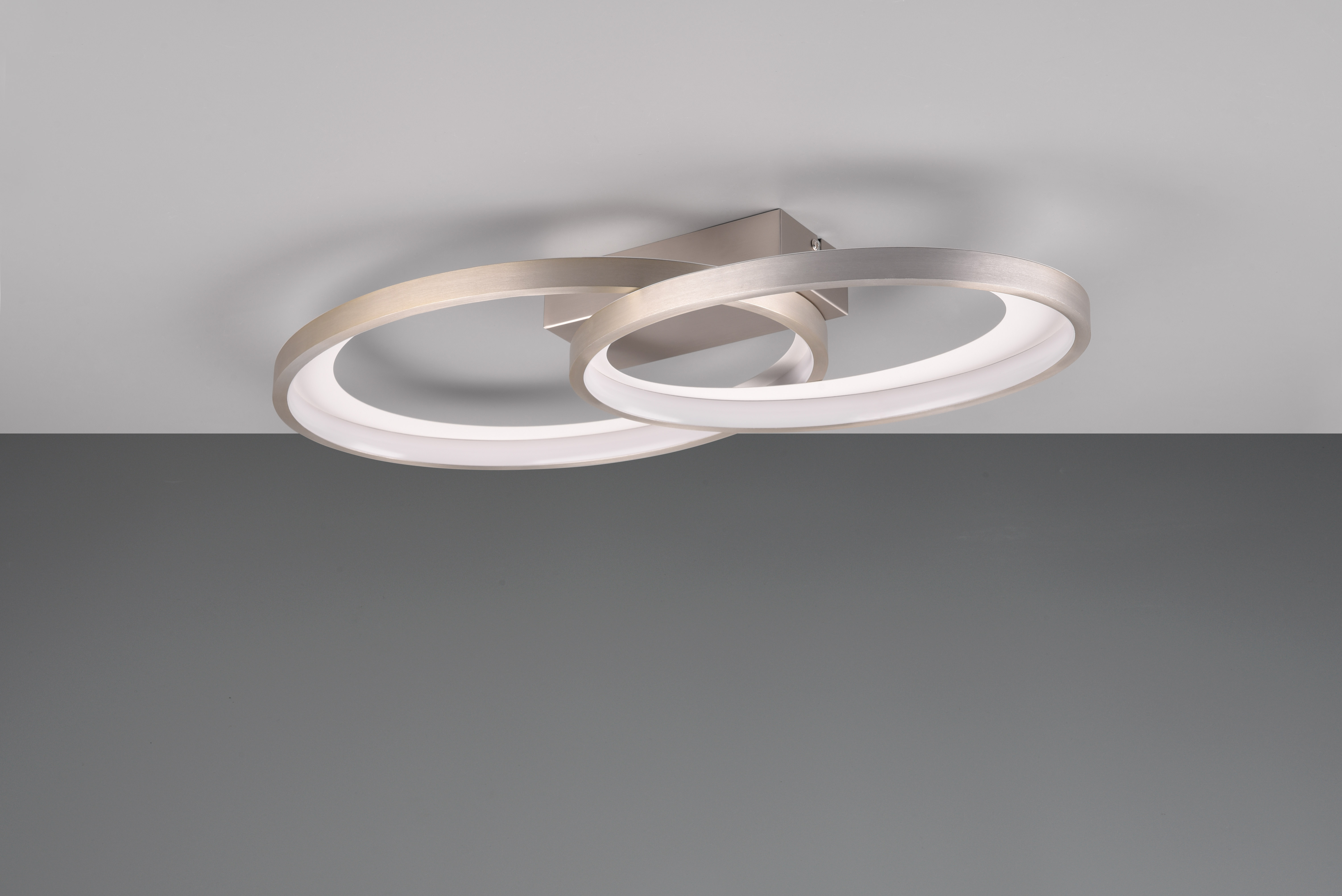 REALITY LED-Deckenleuchte Malaga R64482107 nickel-matt, 25 W, 2900 lm, 3000 K REALITY LED-Deckenleuchte Malaga R64482107 nickel-matt, 25 W, 2900 lm, 3000 K