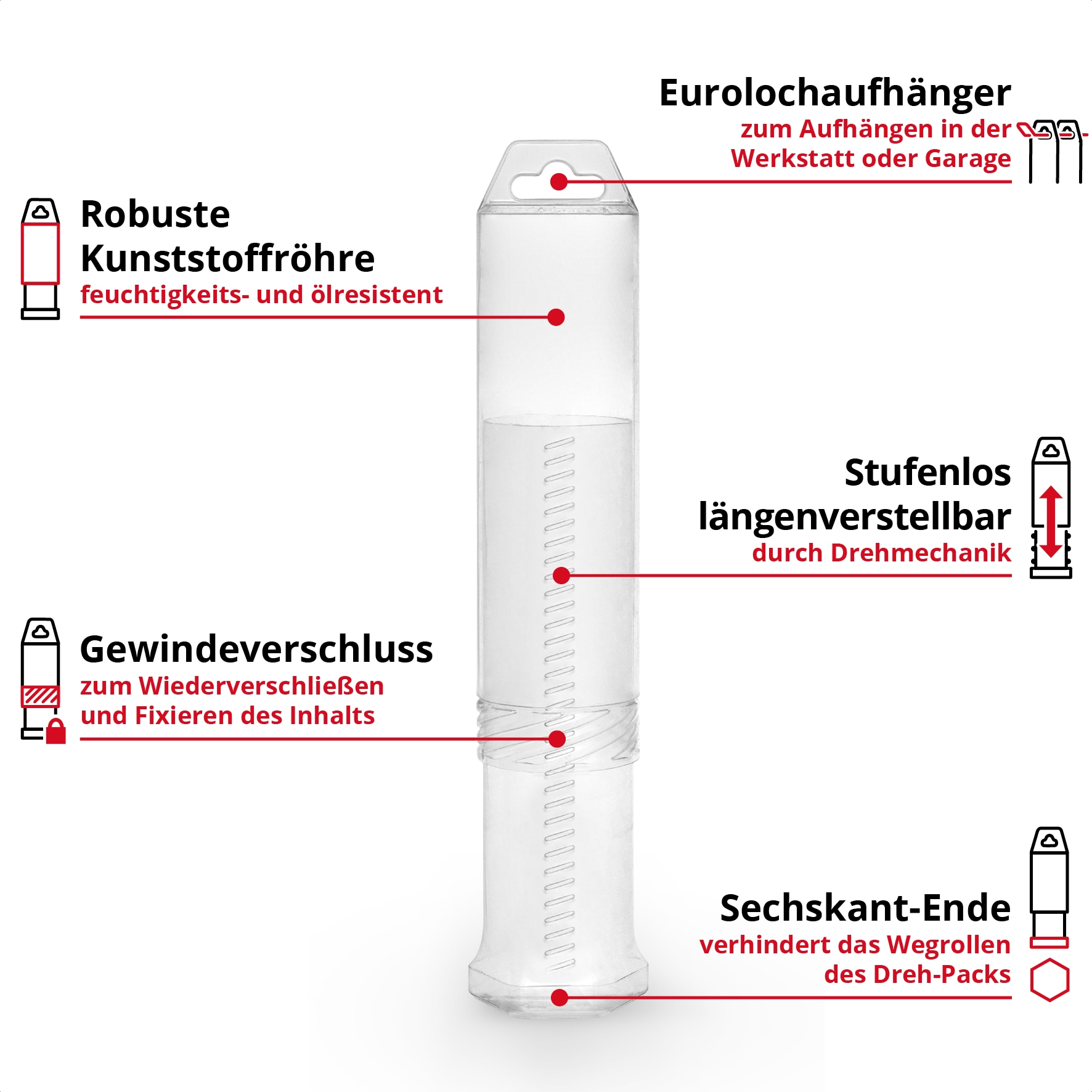 EINHELL SDS-Plus Hammerbohrer-Set 265510, 6-14 mm, 160 mm, 7-teilig EINHELL SDS-Plus Hammerbohrer-Set 265510, 6-14 mm, 160 mm, 7-teilig