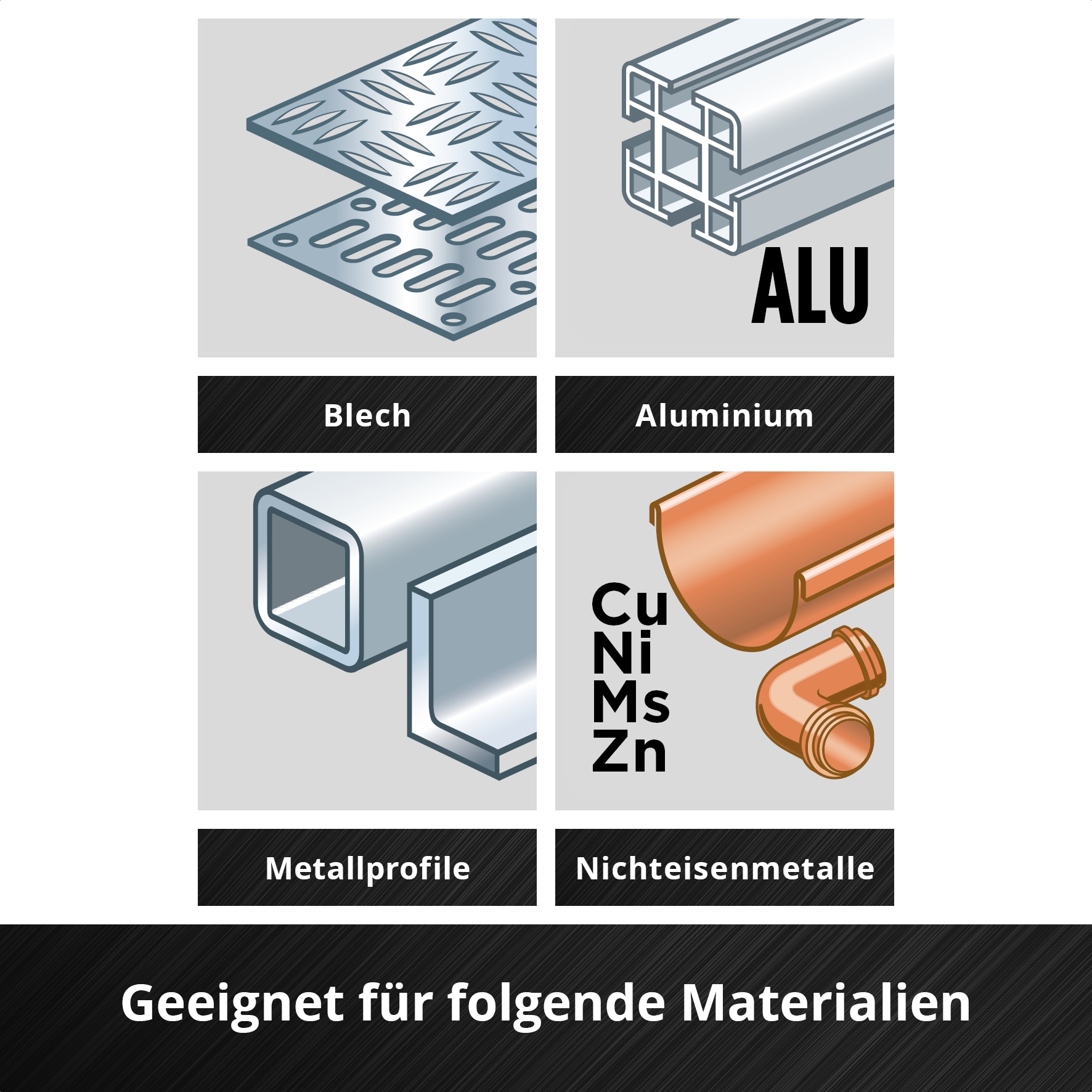 EINHELL Metallbohrer-Set, 108723, S-Case, 10-teilig EINHELL Metallbohrer-Set, 108723, S-Case, 10-teilig