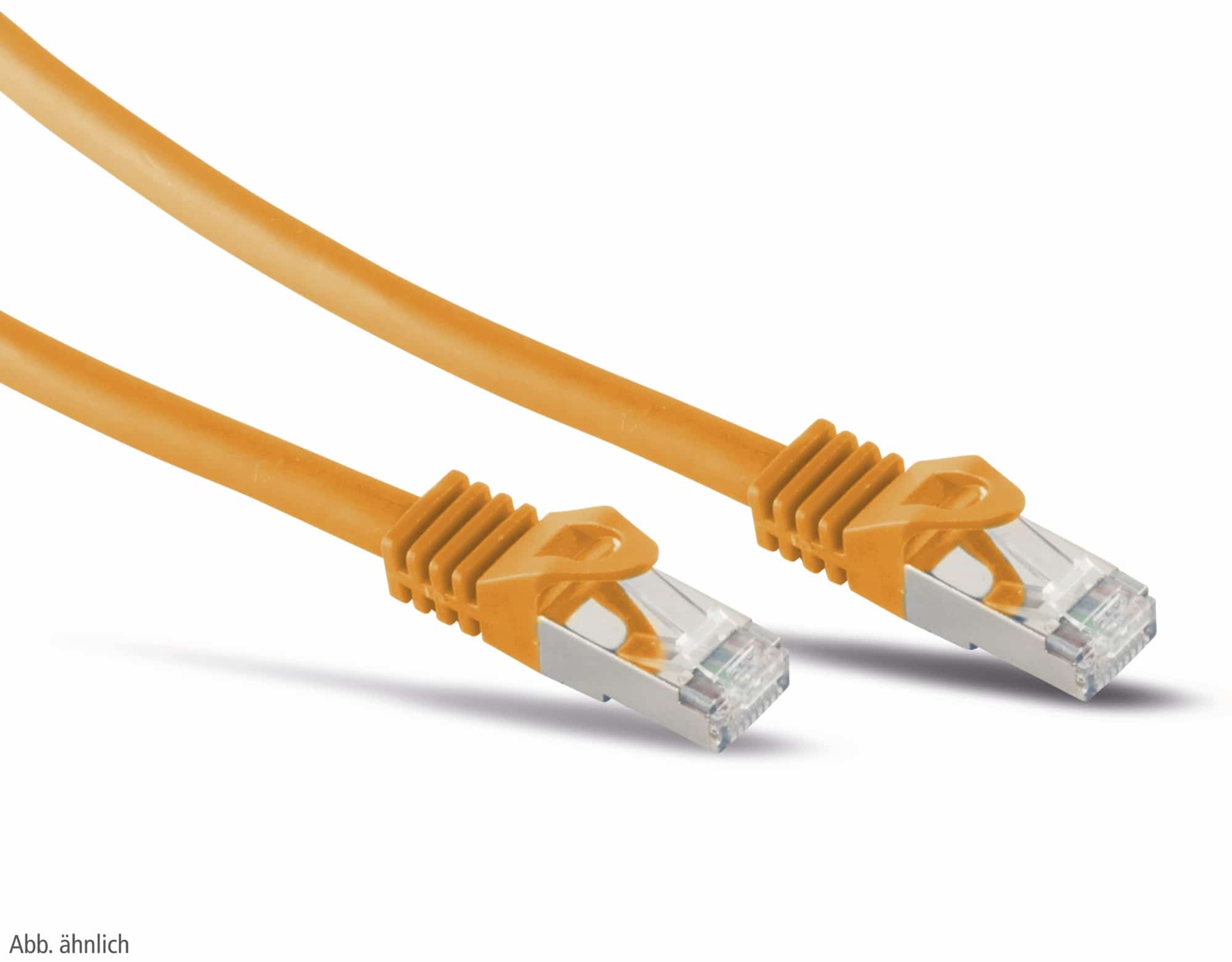 S-IMPULS RJ45 Patchkabel S/FTP (PIMF), m. CAT.7 Rohkabel, 3 m, orange S-IMPULS RJ45 Patchkabel S/FTP (PIMF), m. CAT.7 Rohkabel, 3 m, orange