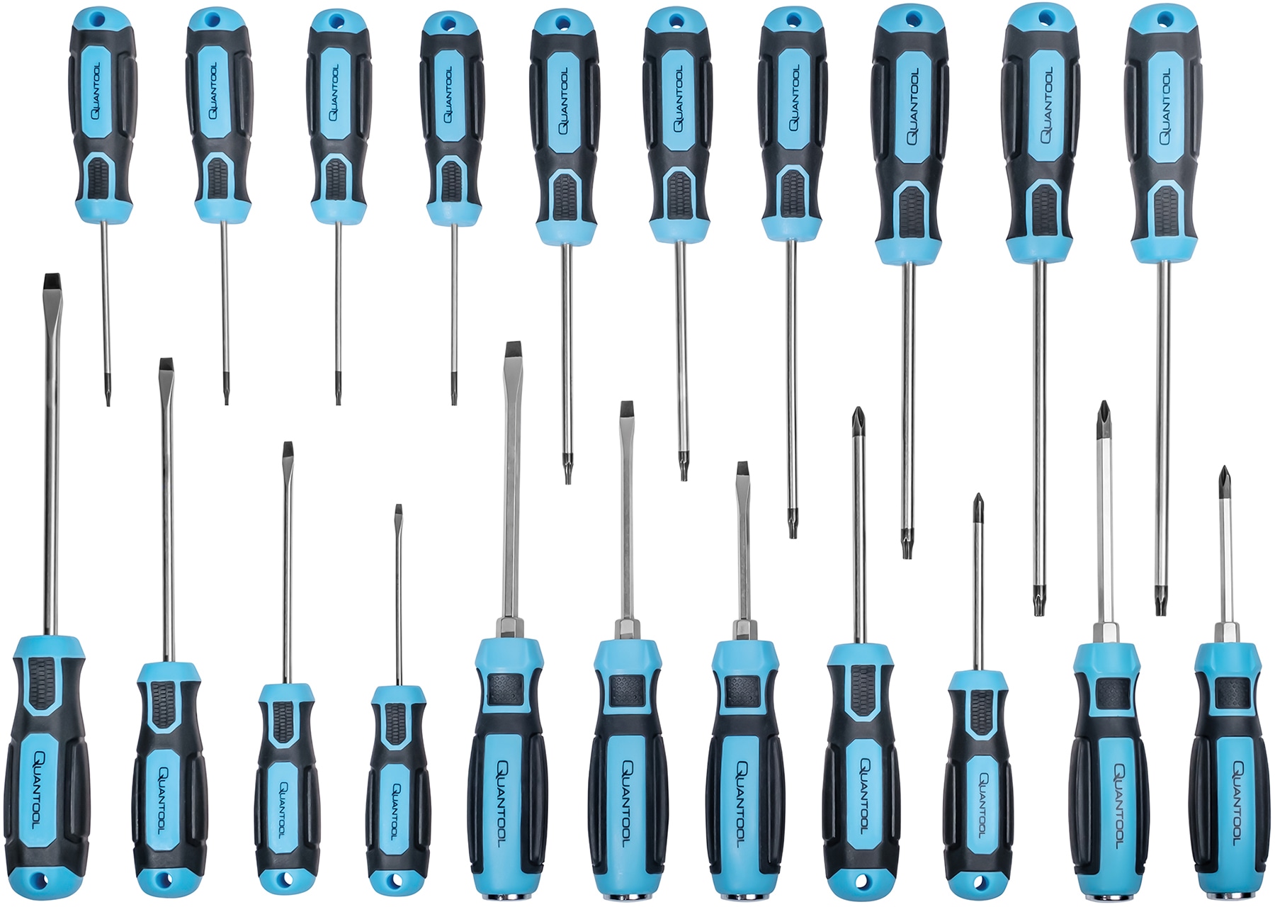 QUANTOOL Schraubendreher-Set, 21-tlg