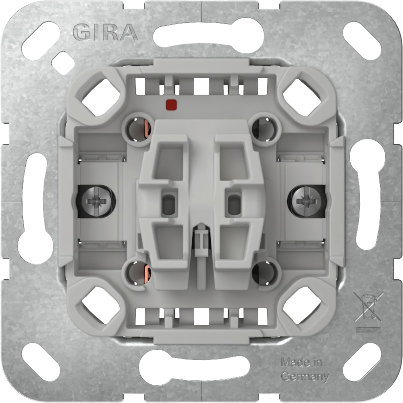 GIRA Wipptaster, Schließer 315100, UP-Einsatz GIRA Wippschalter, Schließer 315100, UP-Einsatz