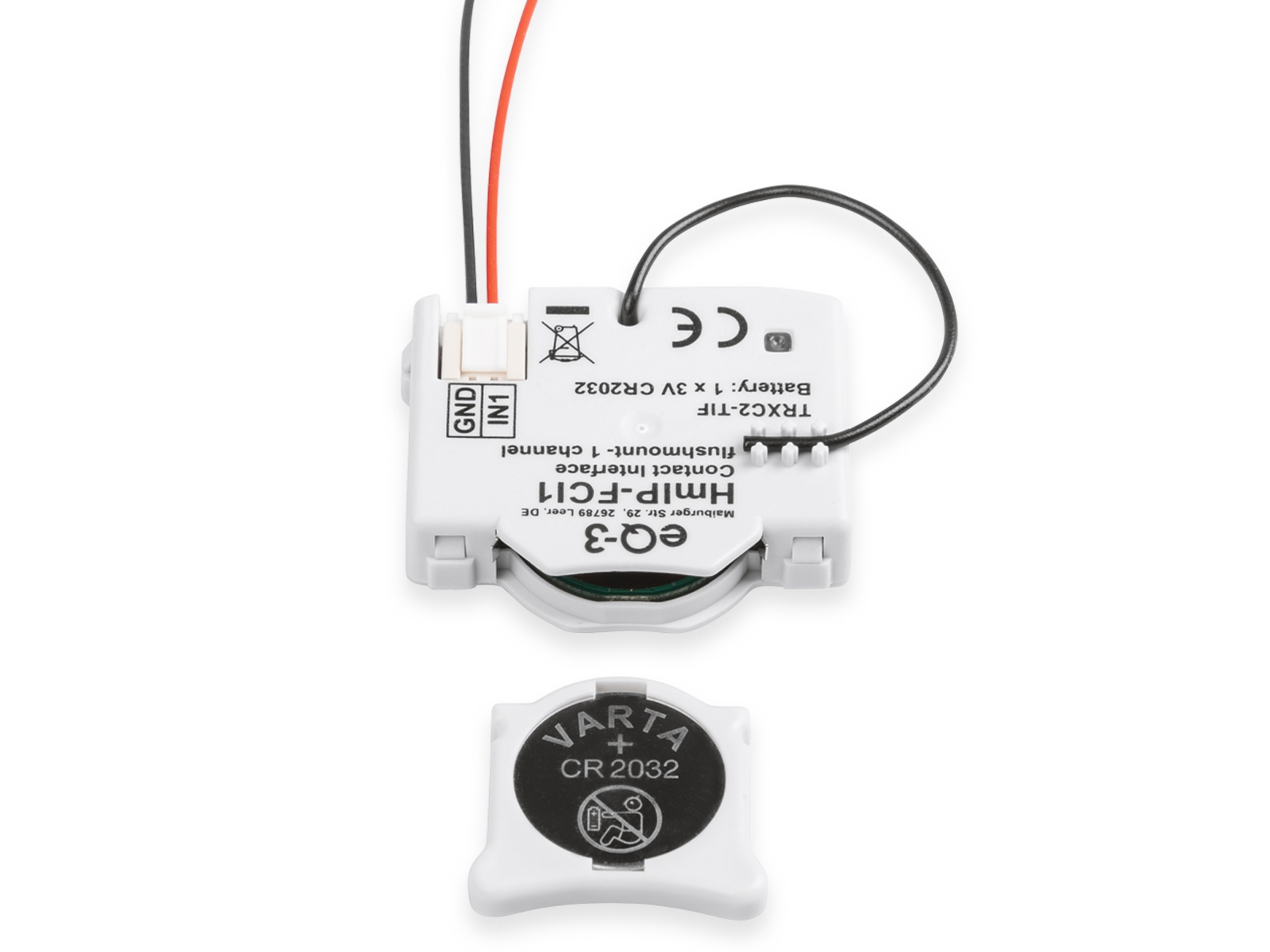 HOMEMATIC IP Smart Home 153489A0 Kontakt-Schnittstelle, Unterputz, 1-fach HOMEMATIC IP Smart Home 153489A0 Kontakt-Schnittstelle, Unterputz, 1-fach