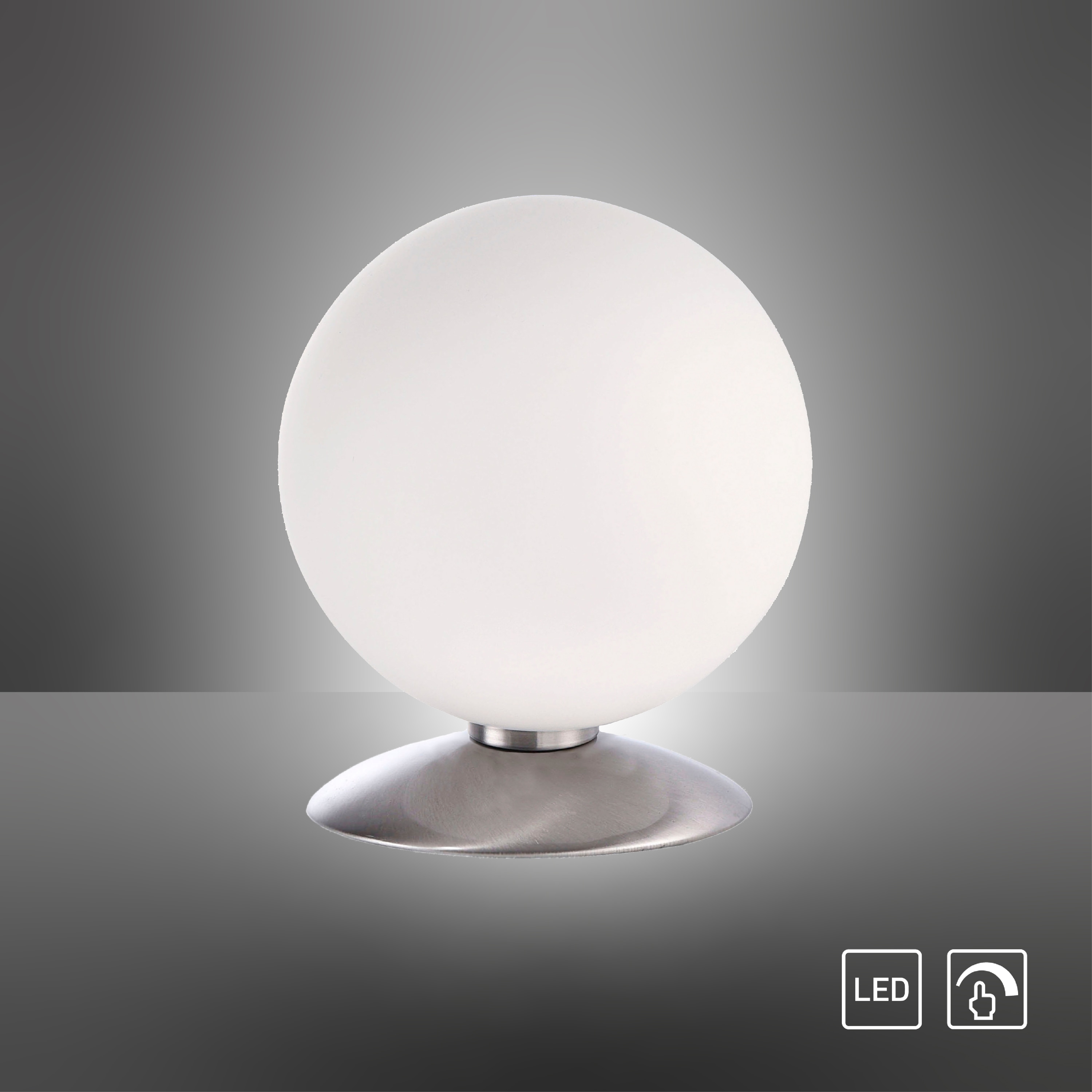 PAUL NEUHAUS LED-Tischleuchte 4013-55 stahl, G9, 3 W, 235 lm, 3000 K PAUL NEUHAUS LED-Tischleuchte 4013-55 stahl, G9, 3 W, 235 lm, 3000 K