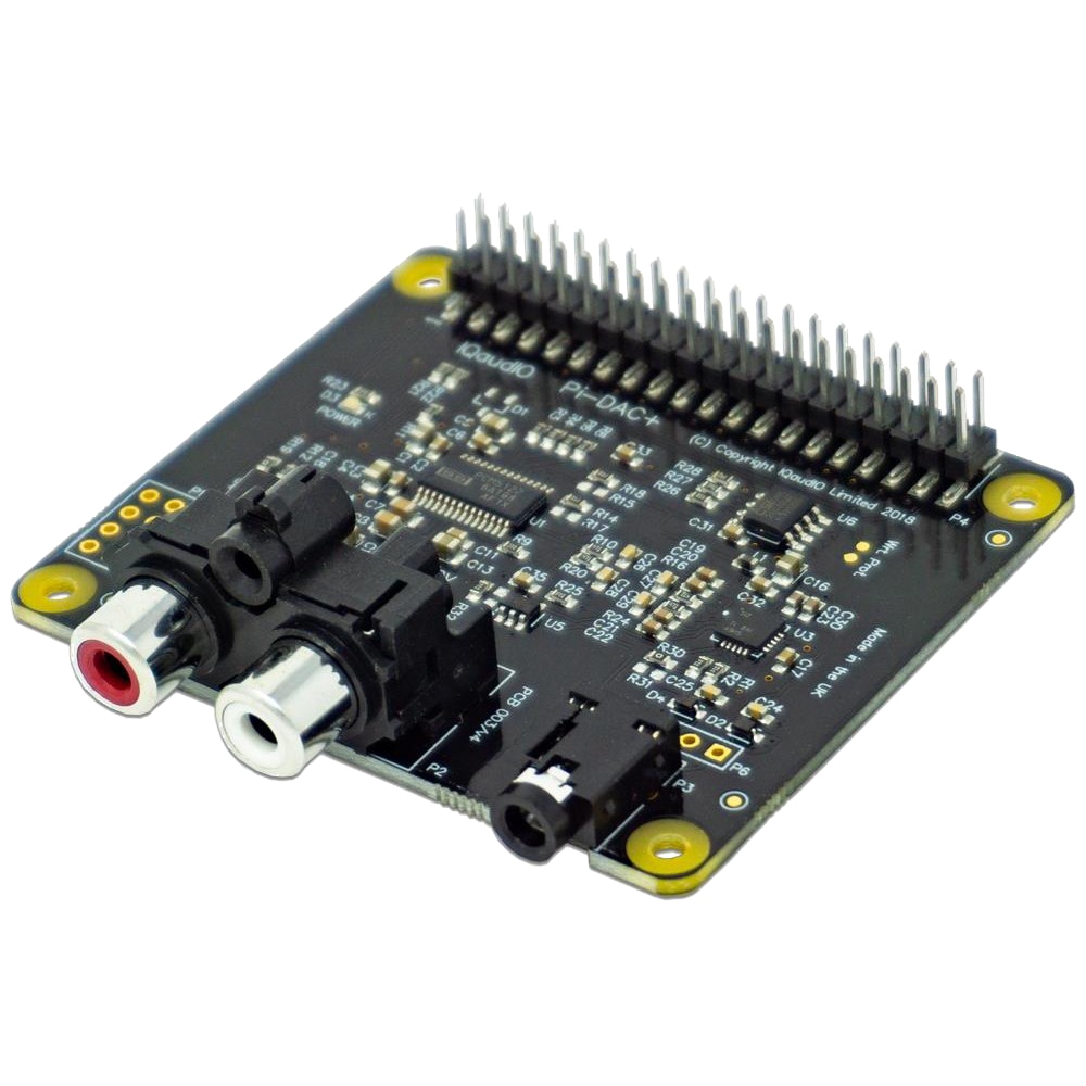 RASPBERRY PI IQaudio DAC+, RB-IQ-SC0368 RASPBERRY PI IQaudio DAC+, RB-IQ-SC0368