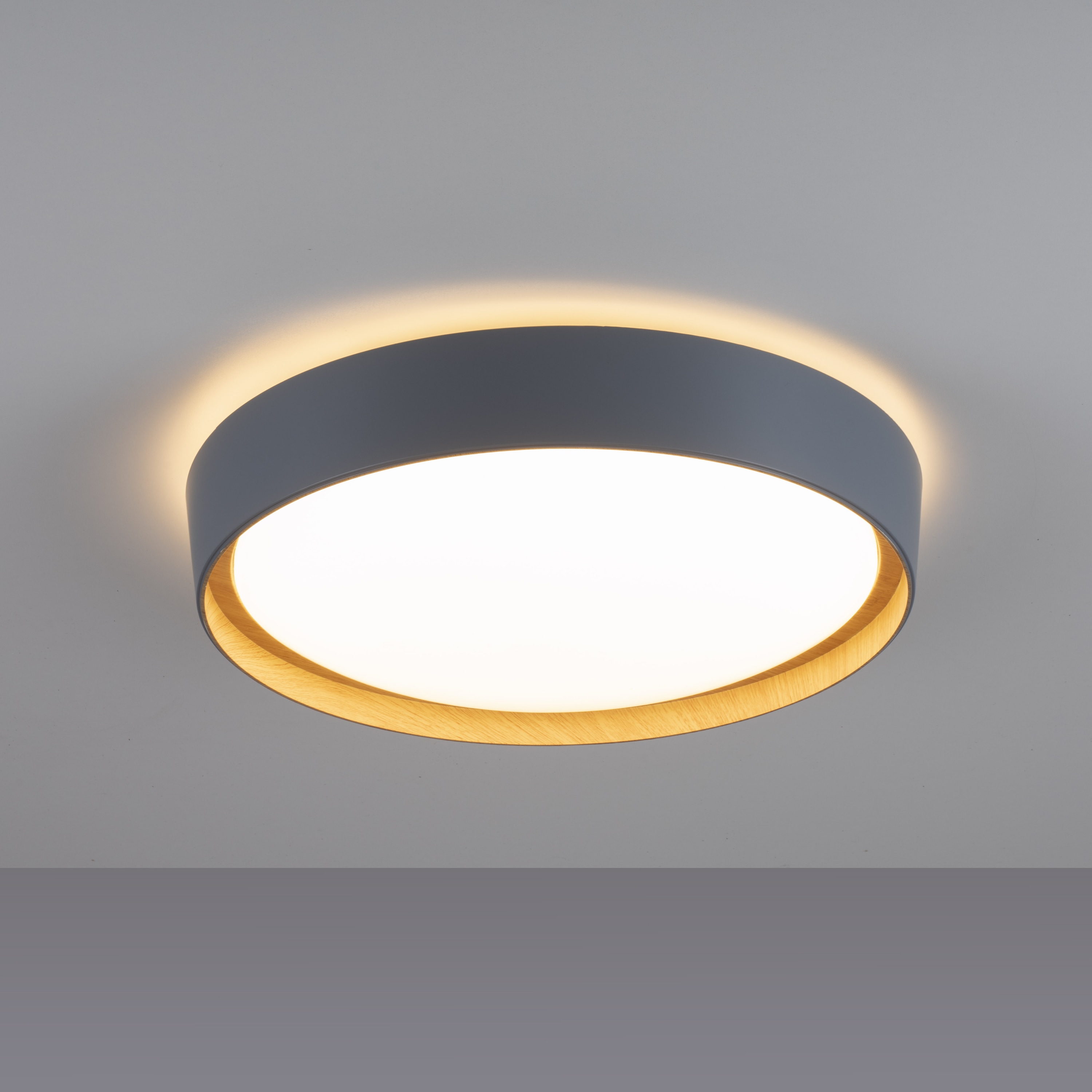 JUST LIGHT LED-Deckenleuchte 14347-15 grau, 29 W, 3400 lm, 3000 K JUST LIGHT LED-Deckenleuchte 14347-15 grau, 29 W, 3400 lm, 3000 K