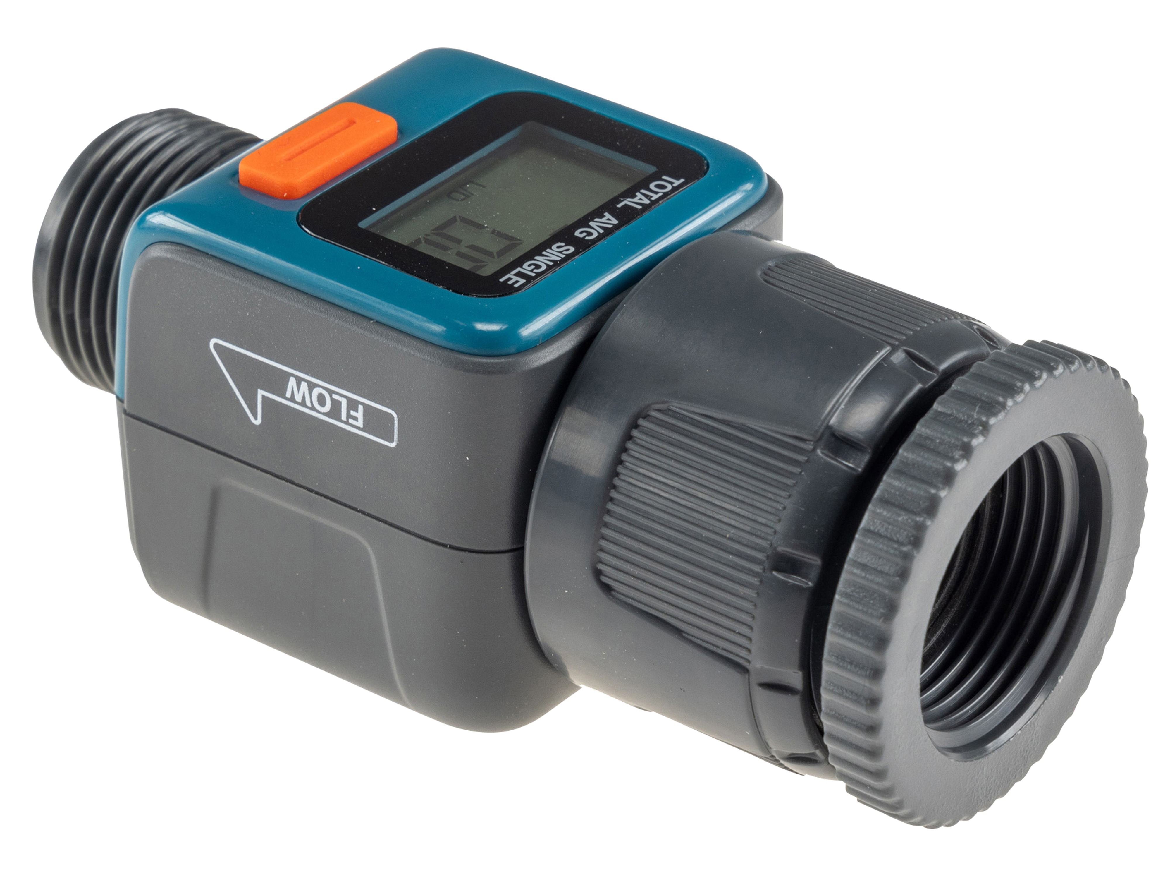 CHILITEC Digitaler Wasserzähler CT-WZ4, mit Adapter 1" u. 3/4" CHILITEC Digitaler Wasserzähler CT-WZ4, mit Adapter 1" u. 3/4"