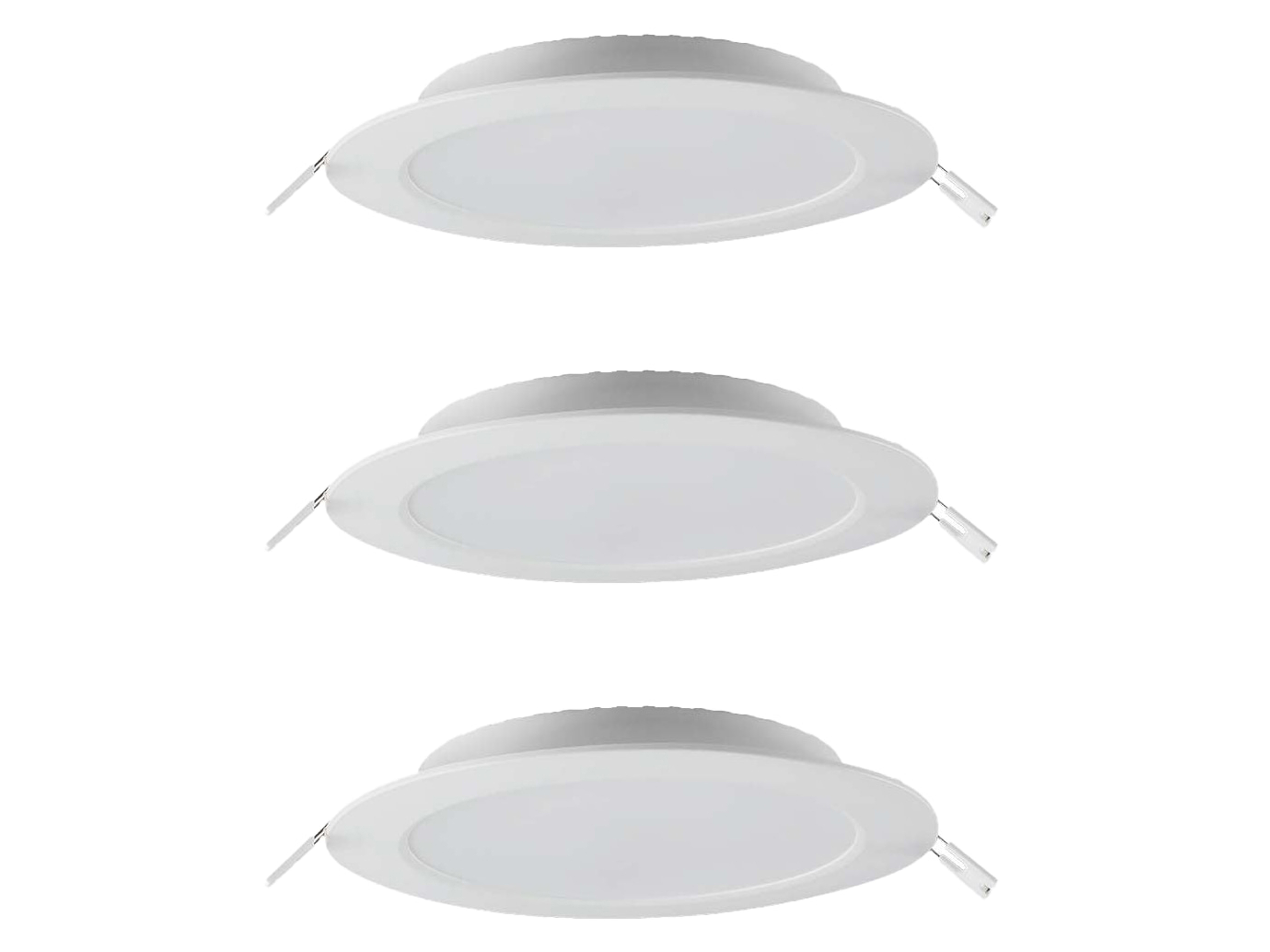 V-TAC LED-Einbauleuchte VT-61012, EEK: F, 12 W, 1200 lm, 3000 K, 3 Stück V-TAC LED-Einbauleuchte VT-61012, EEK: F, 12 W, 1200 lm, 3000 K, 3 Stück