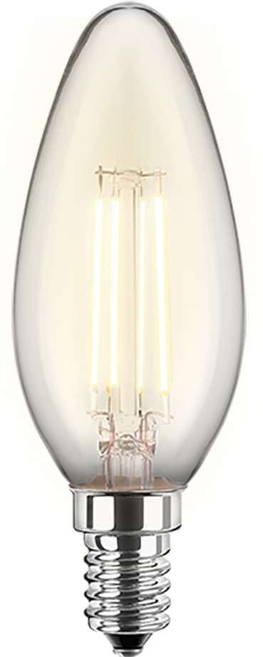 BLULAXA LED-Filament-Lampe, C35, EEK: F, E14, 4,5 W, 470 lm, 2700 K, 5 Stück BLULAXA LED-Filament-Lampe, C35, EEK: F, E14, 4,5 W, 470 lm, 2700 K, 5 Stück