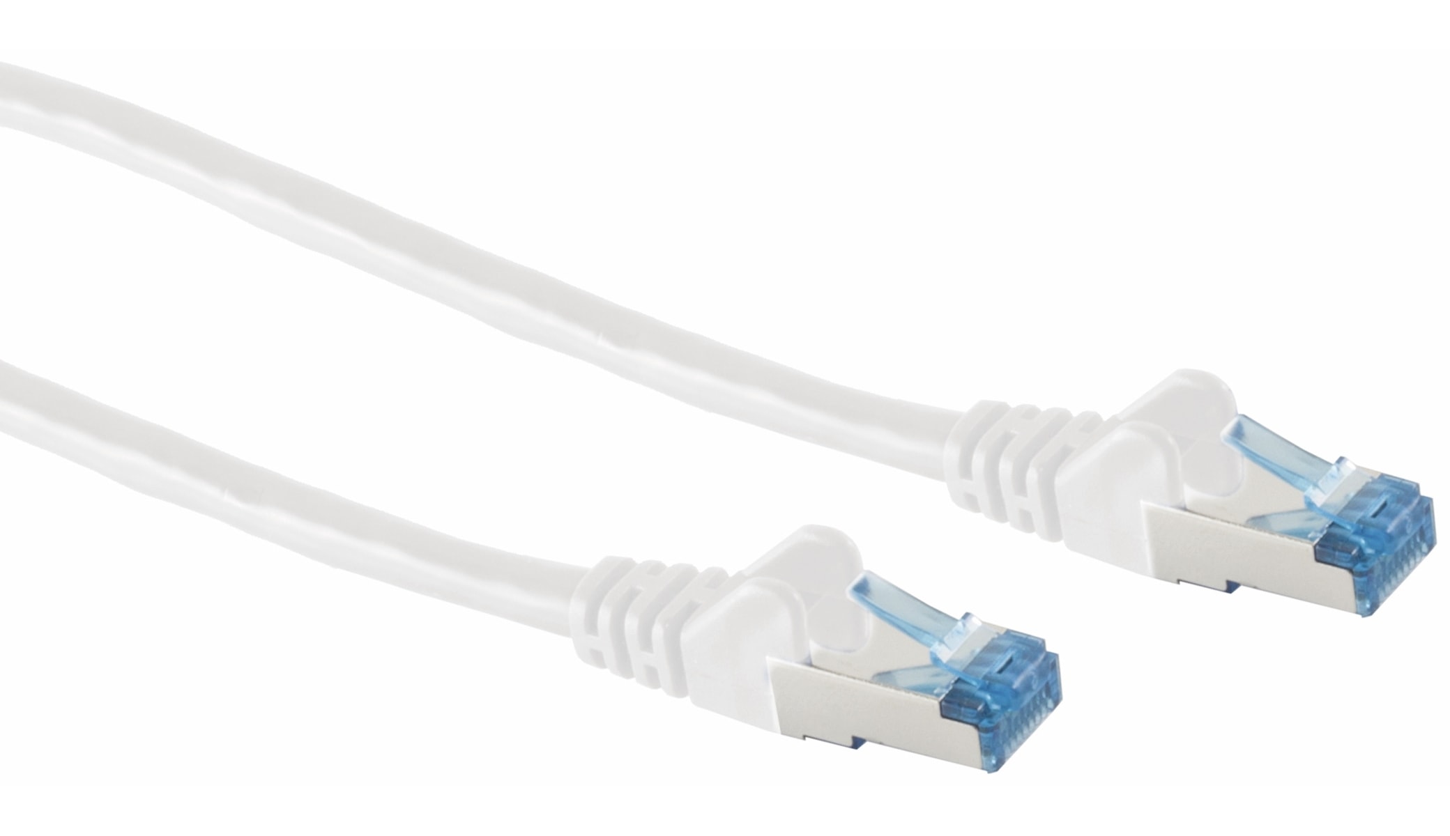 S-IMPULS CAT.6A Patchkabel, 7,5 m, weiß