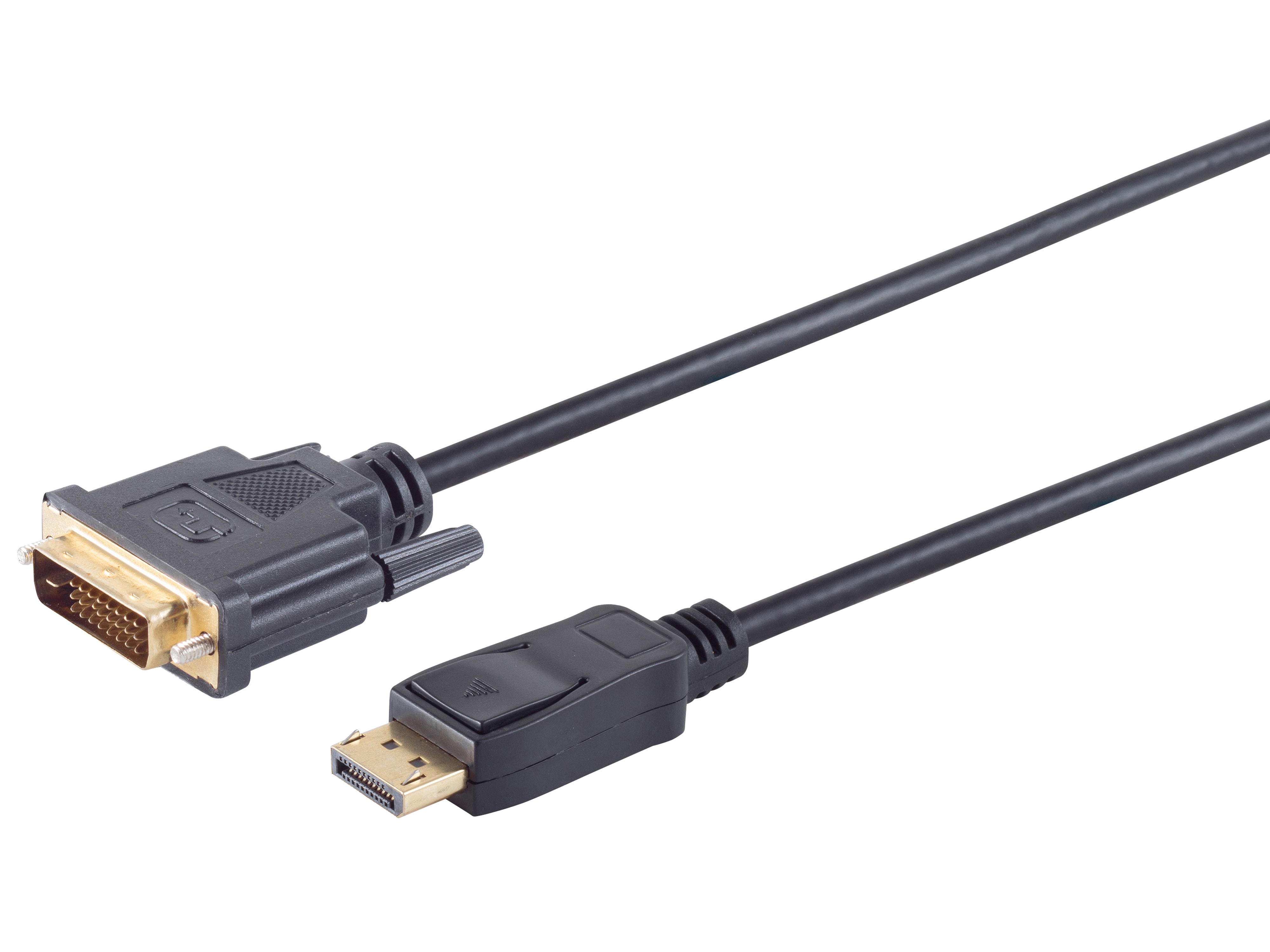 S-IMPULS DisplayPort 1.2 Adapterkabel DVI-D 1080p 2m S-IMPULS DisplayPort 1.2 Adapterkabel DVI-D 1080p 2m