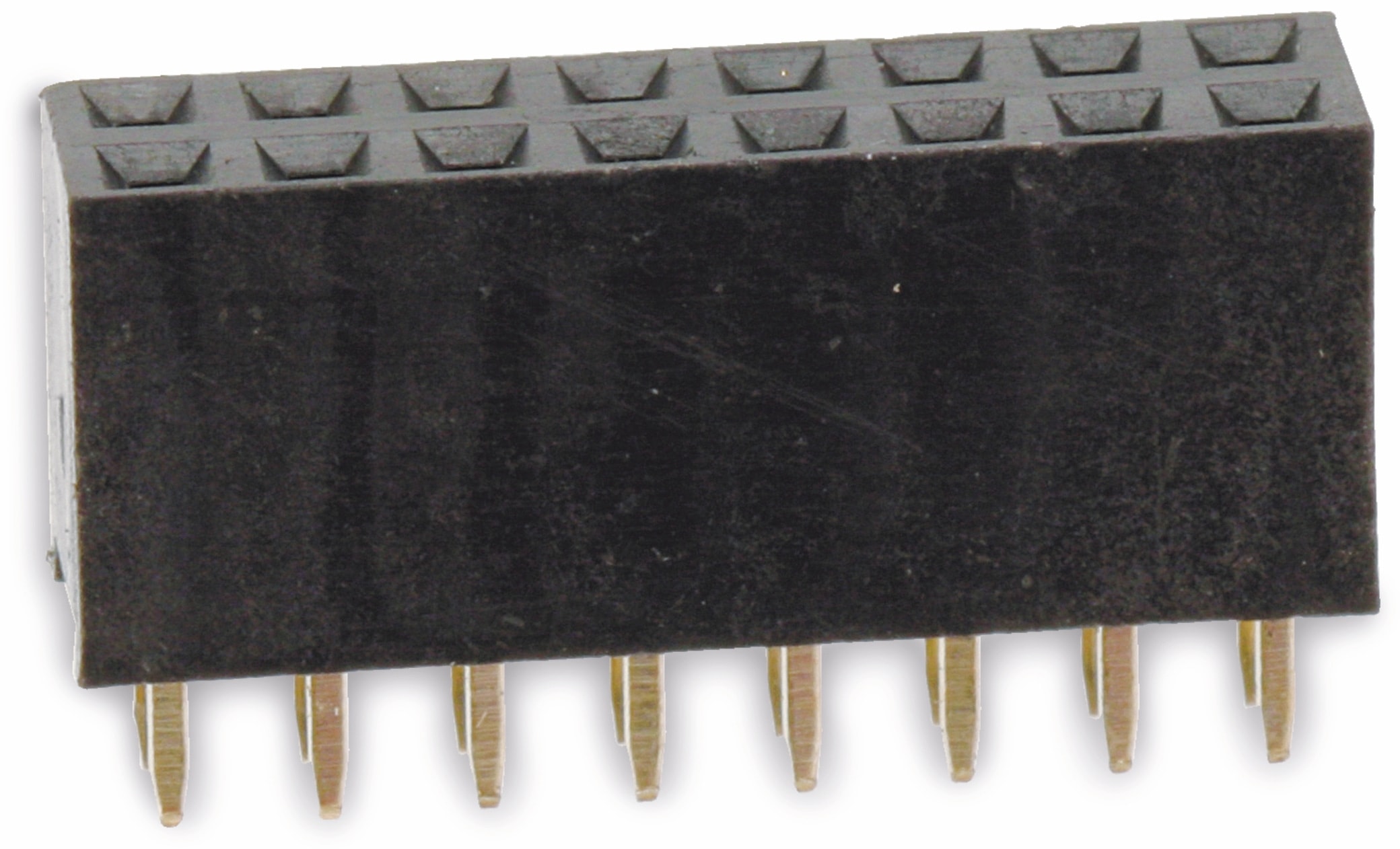 CONNFLY ELECTRONIC Buchsenleiste, vergoldet, 2x 8-polig CONNFLY ELECTRONIC Buchsenleiste, vergoldet, 2x 8-polig