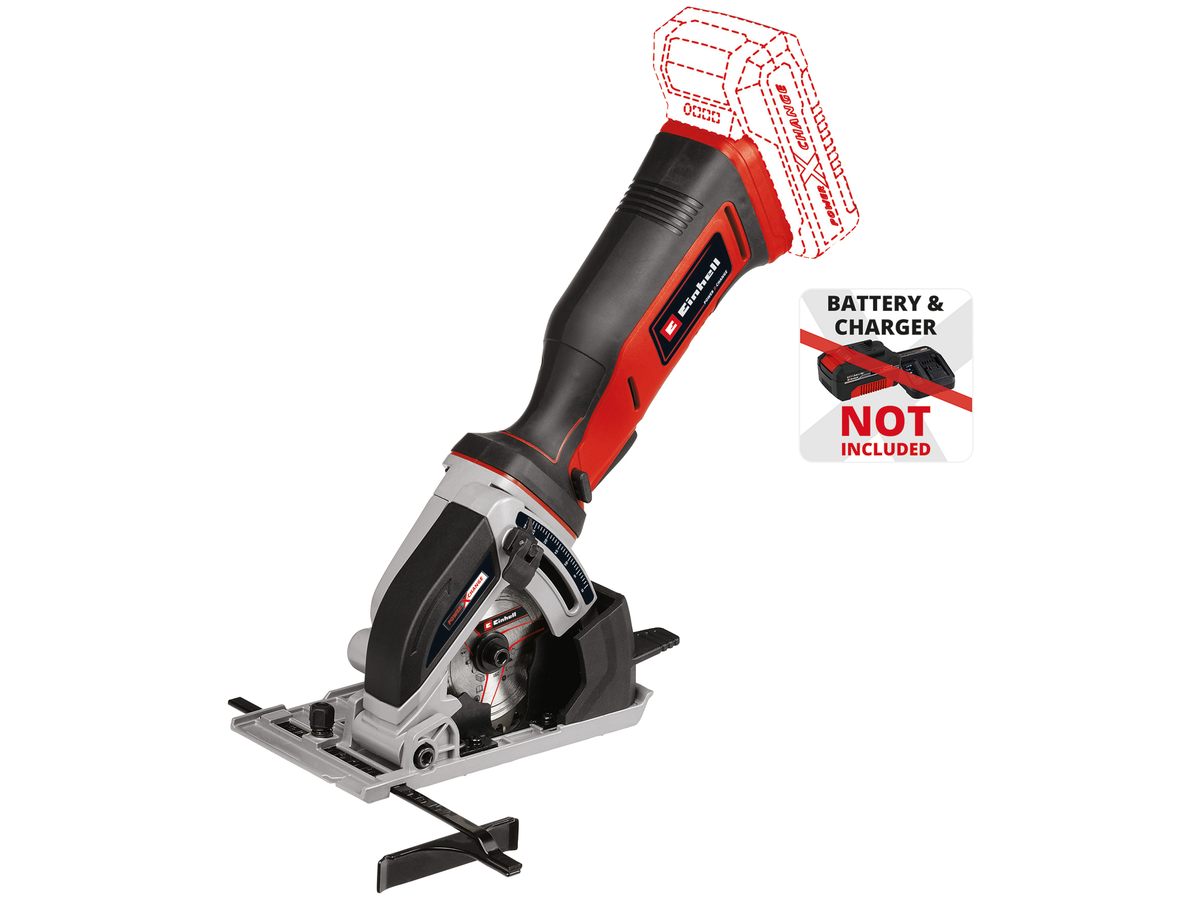 EINHELL Akku-Mini-Handkreissäge TE-CS 18/89 Li Solo EINHELL Akku-Mini-Handkreissäge TE-CS 18/89 Li Solo