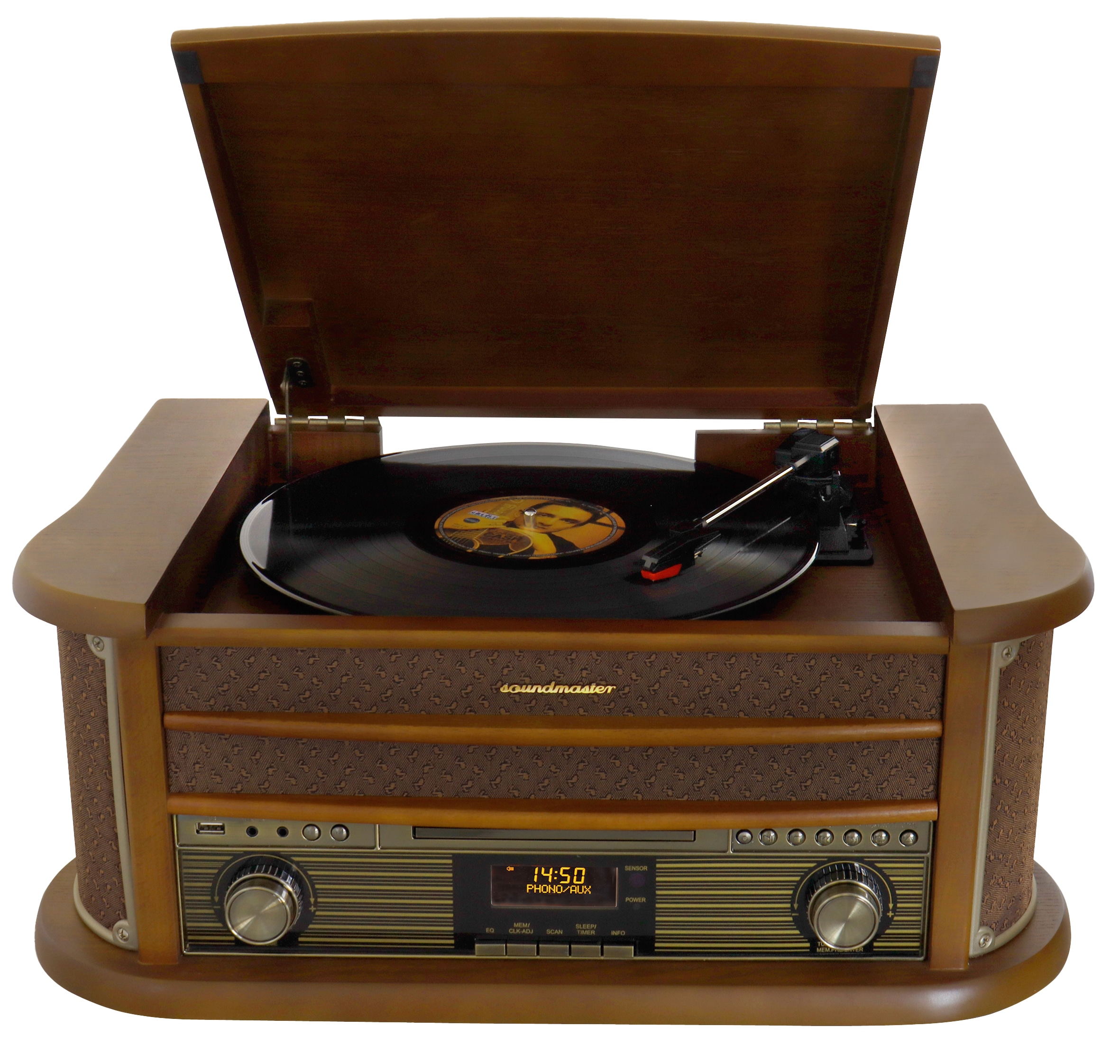 SOUNDMASTER CLASSIC LINE Stereoanlage NR565DAB, Nostalgie SOUNDMASTER Nostalgie Stereoanlage NR565DAB