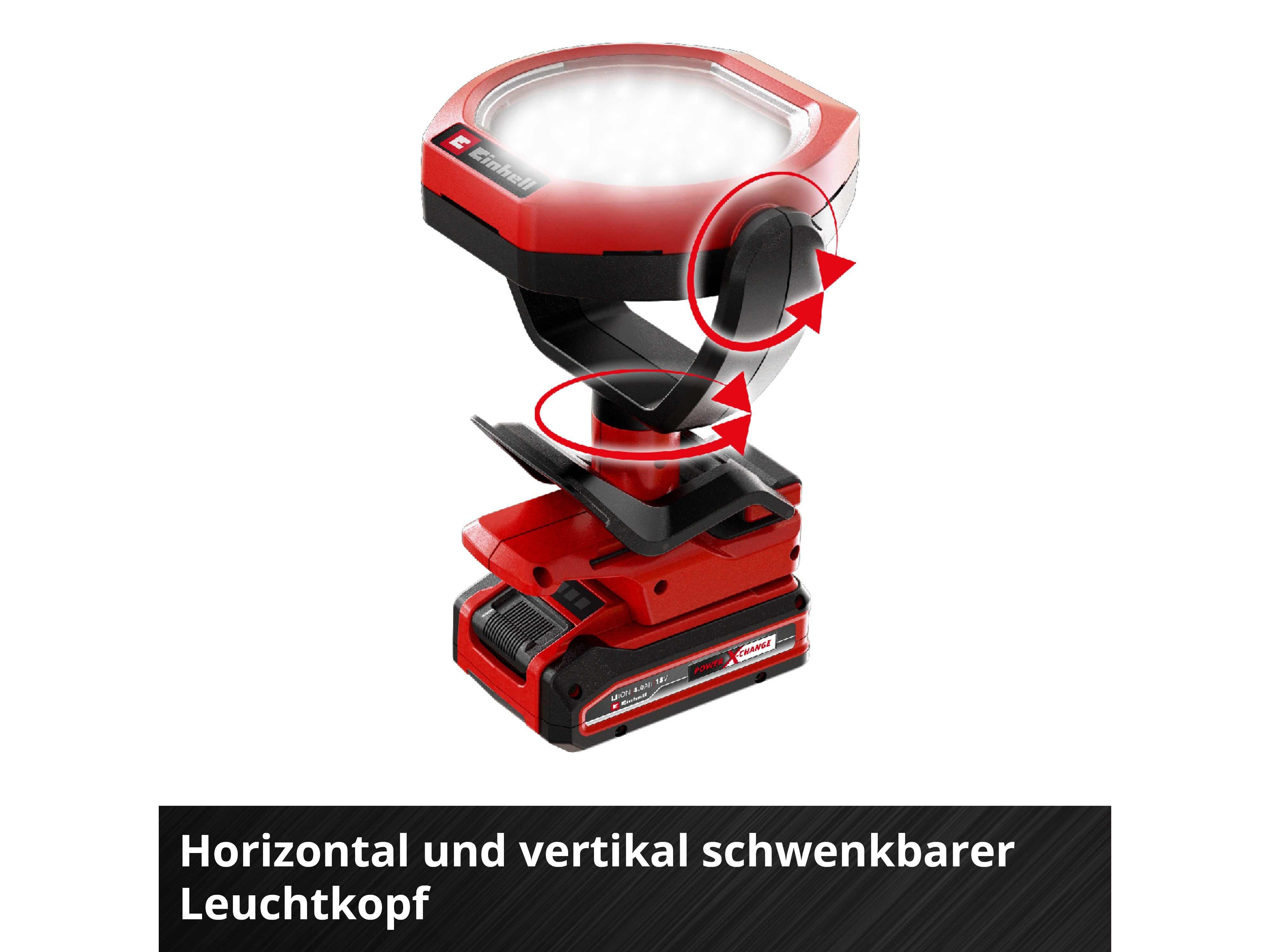EINHELL Akku-Outdoor-Lampe GC-OL 18/1500 Li, 2320120, Solo