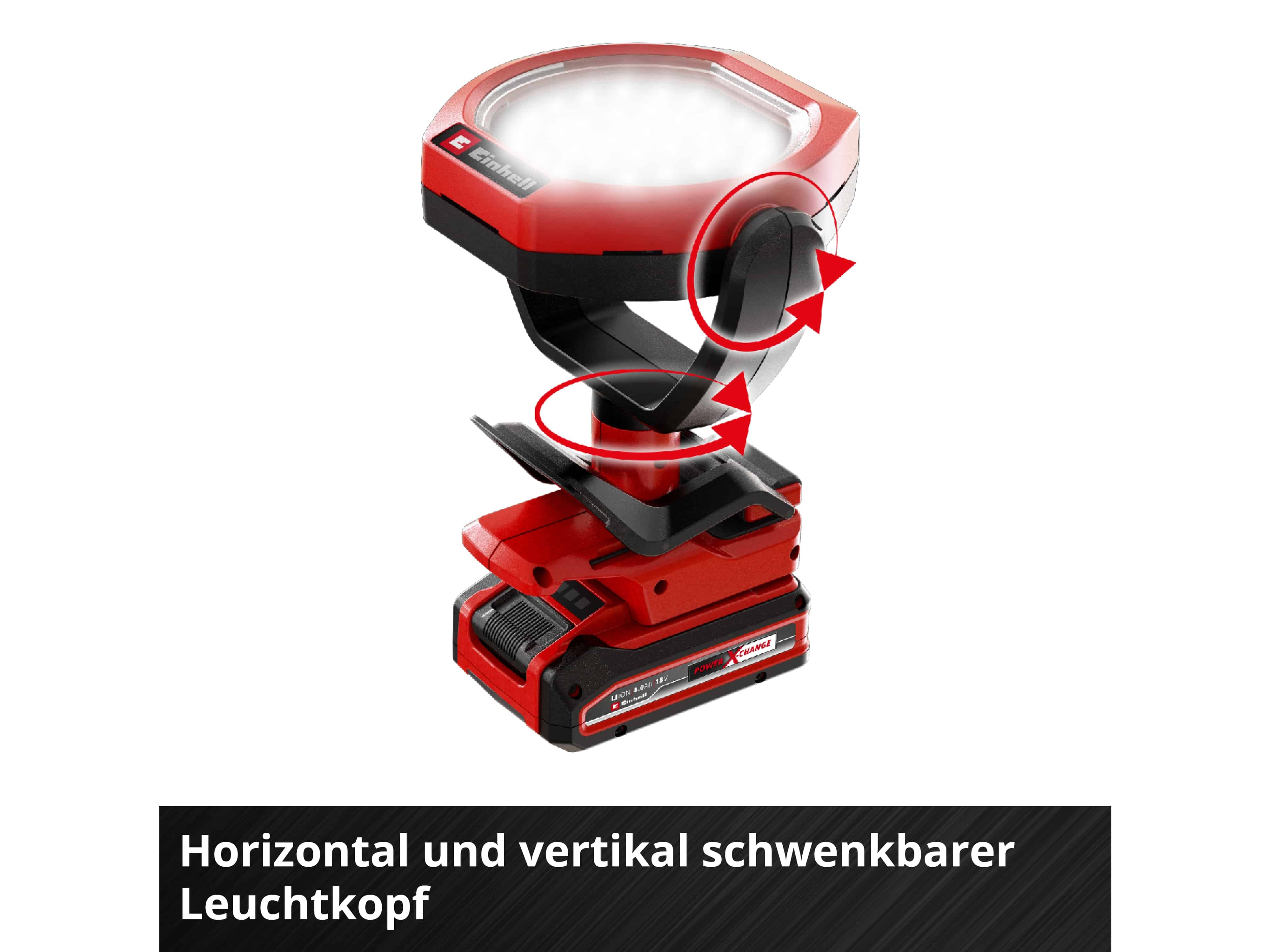EINHELL Akku-Outdoor-Lampe GC-OL 18/1500 Li, Solo EINHELL Akku-Outdoor-Lampe GC-OL 18/1500 Li, 2320120, Solo