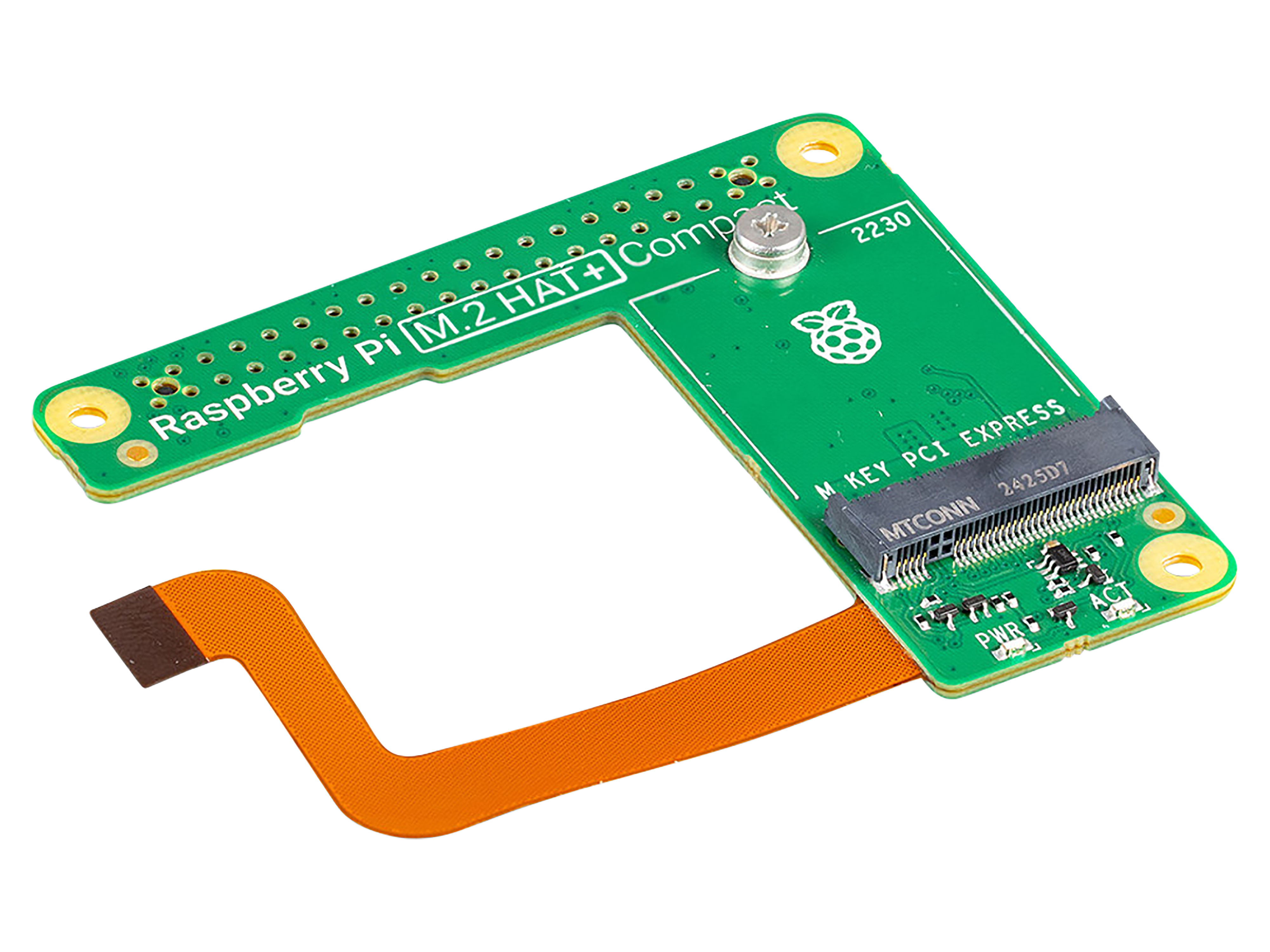 RASPBERRY PI M.2 HAT+ (Kompaktversion) RASPBERRY M.2 HAT+ (Kompaktversion)