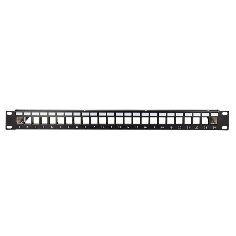LOGILINK Patchpanel NK4058, 19",24 Keystone-Module, schwarz LOGILINK Patchpanel NK4058, 19",24 Keystone-Module, schwarz