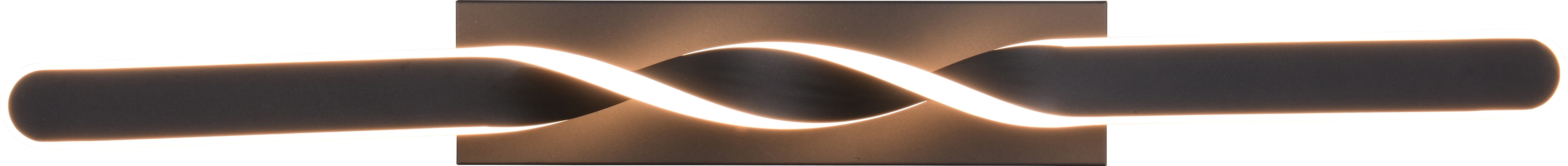 REALITY LED-Deckenleuchte GINKO, R65791132, 18W, 1980lm, 3000K, schwarz REALITY LED-Deckenleuchte GINKO, R65791132, 18W, 1980lm, 3000K, schwarz