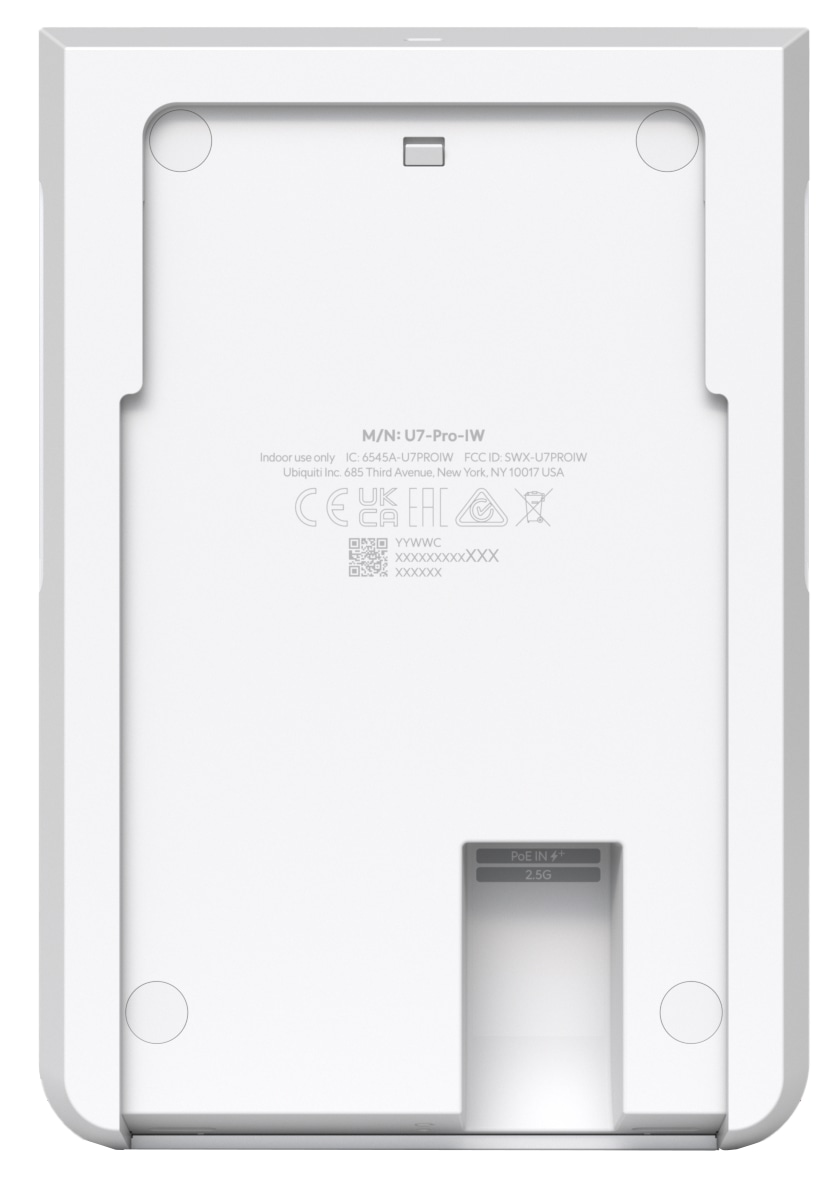 UBIQUITI AccessPoint Unifi U7 Pro Wall UBIQUITI AccessPoint Unifi U7 Pro Wall