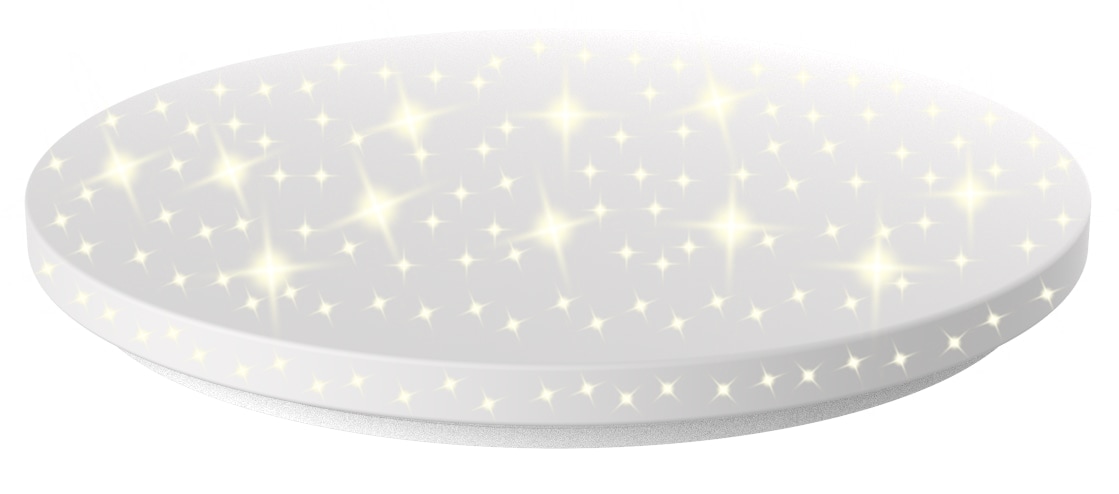 BLULAXA LED-Deckenleuchte Promina-S Sternenhimmel, 12 W, 1200 lm, 3000 K BLULAXA LED-Deckenleuchte Promina-S Sternenhimmel, 12 W, 1200 lm, 3000 K