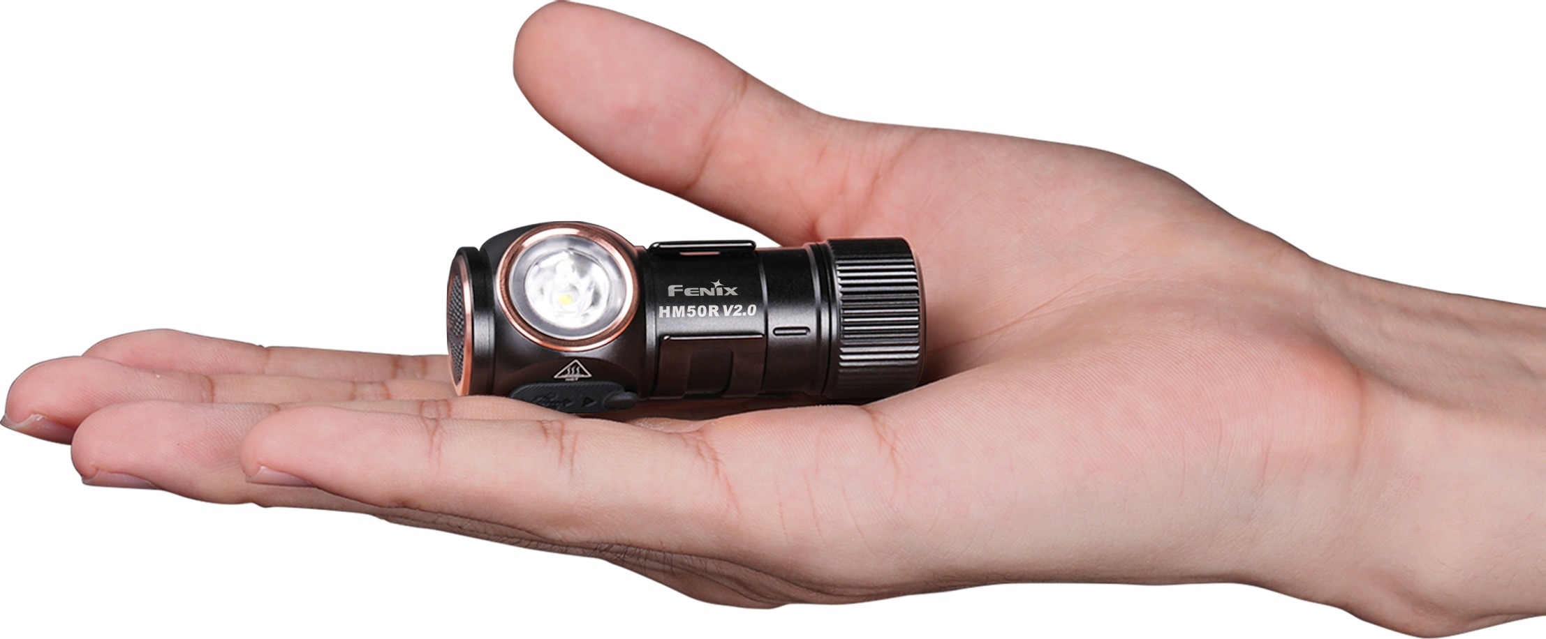 FENIX LED-Stirnlampe HM50R V2.0, Akkubetrieb, schwarz FENIX LED-Stirnlampe HM50R V2.0, Akkubetrieb, schwarz